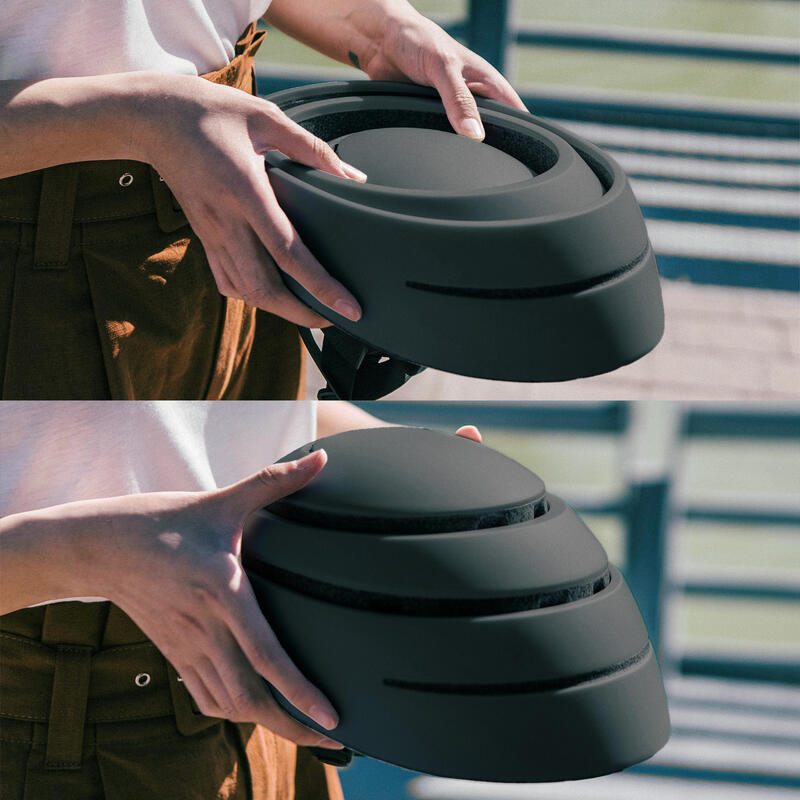 Casque Vélo Urbain Pliable.