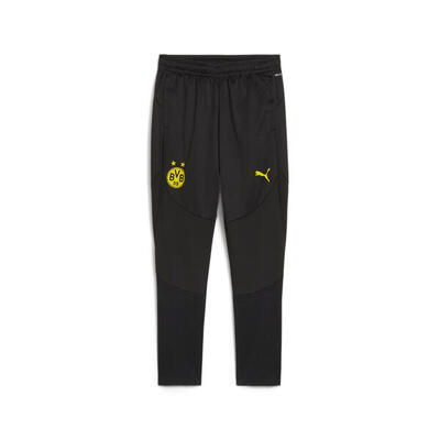 Borussia dortmund trainingsbroek voor jongeren puma black faster yellow
