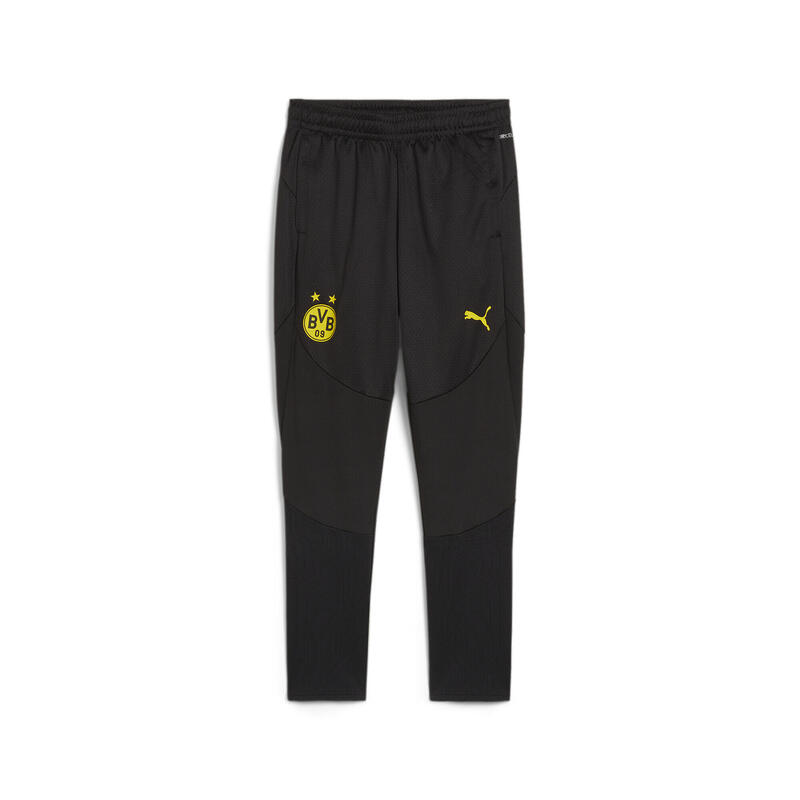 Pantalones de training Borussia Dortmund Niños PUMA Black Faster Yellow