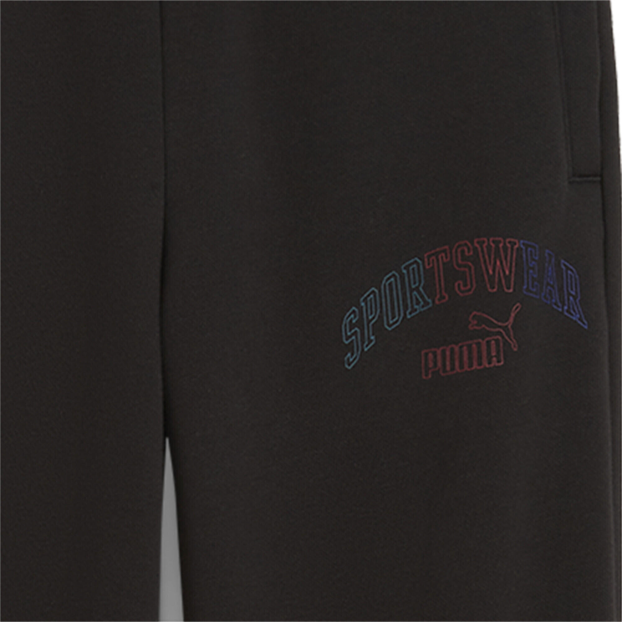 Pantaloni da tuta ESS+ LOGO LAB per ragazzi PUMA Black 3/3
