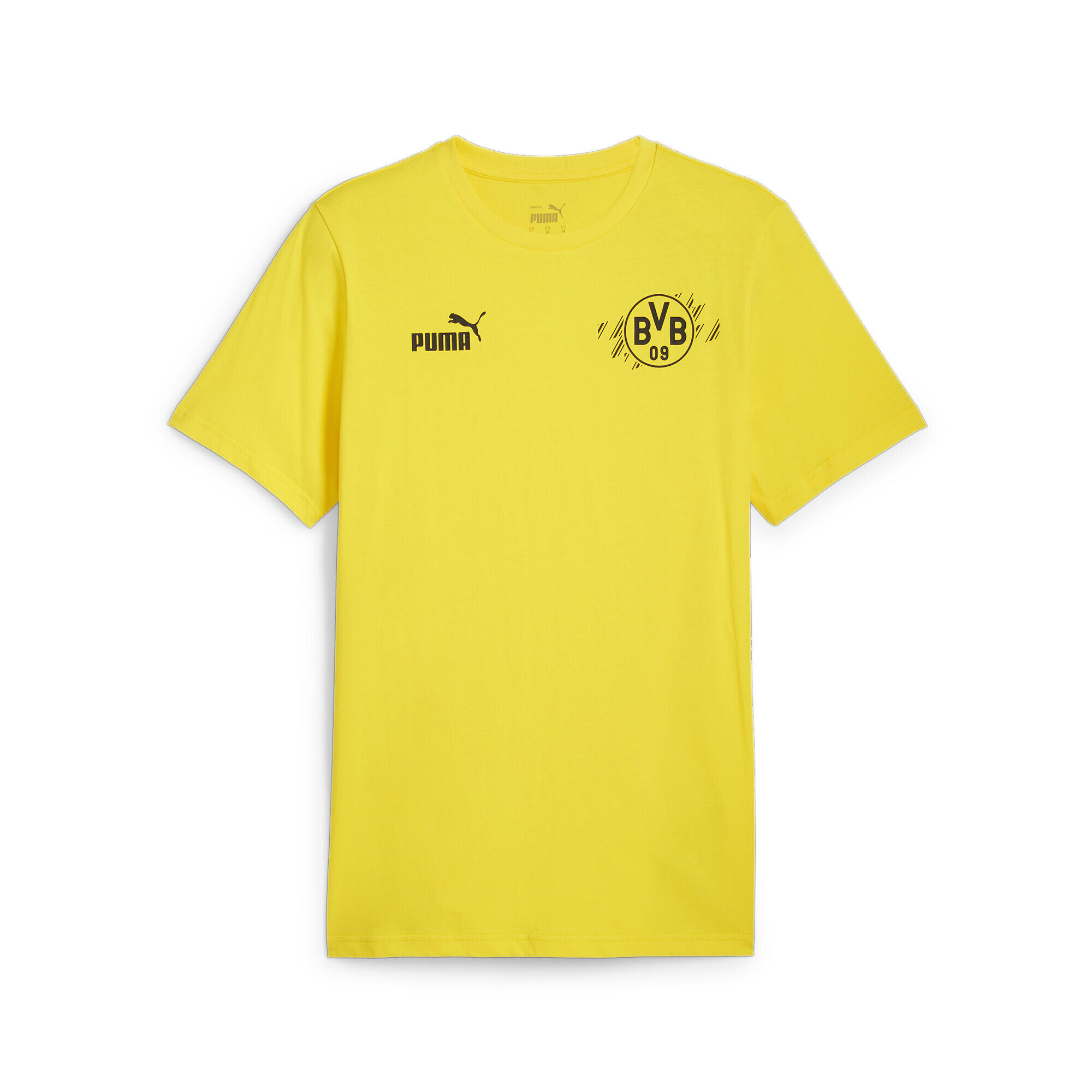 PUMA Borussia Dortmund ftblCULTURE Tee Men PUMA Faster Yellow Black
