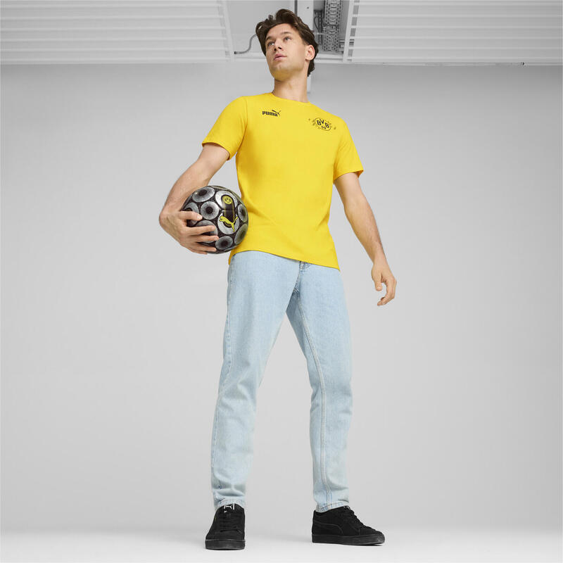 Tricou Borussia Dortmund ftblCULTURE Bărbați PUMA Faster Yellow Black