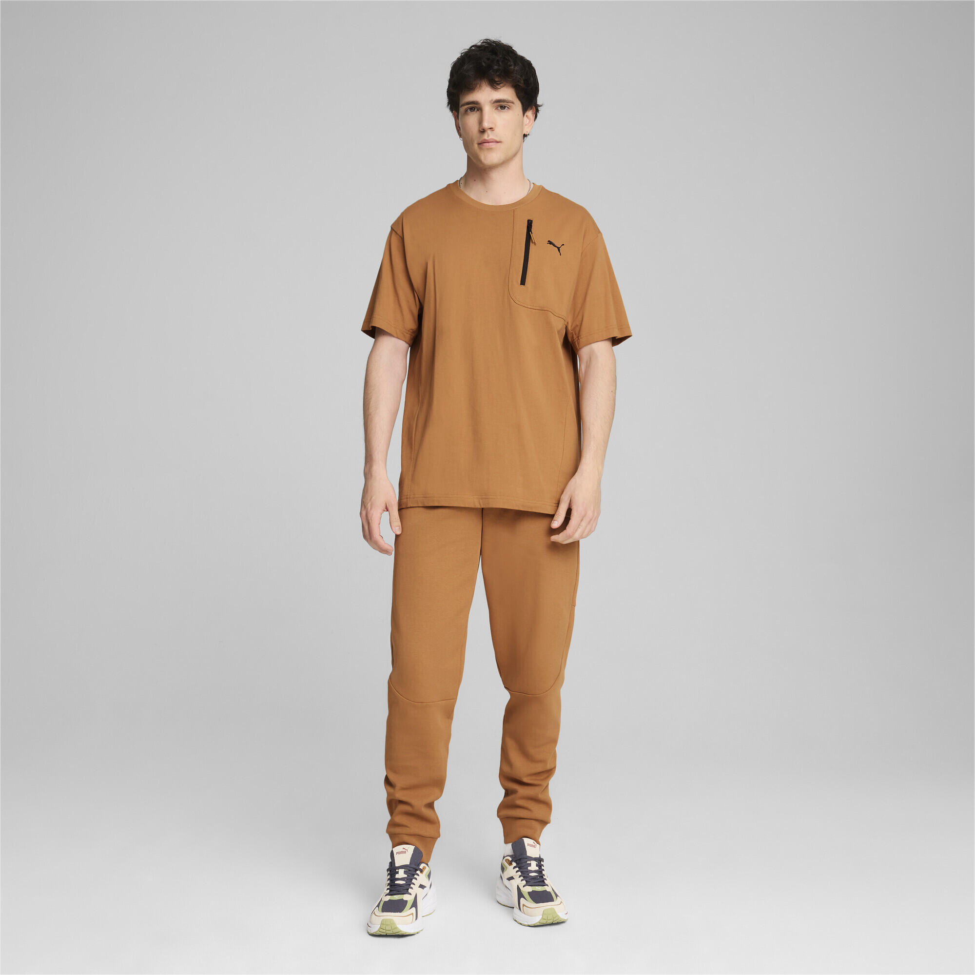 Męskie spodnie RAD/CAL PUMA Caramel Latte Beige 2/7