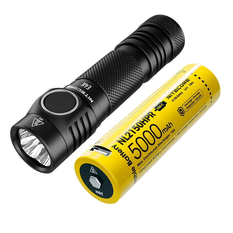Nitecore E4K XP-L2 V6 LED 4400L Flashlight with USB-C Rechargeable