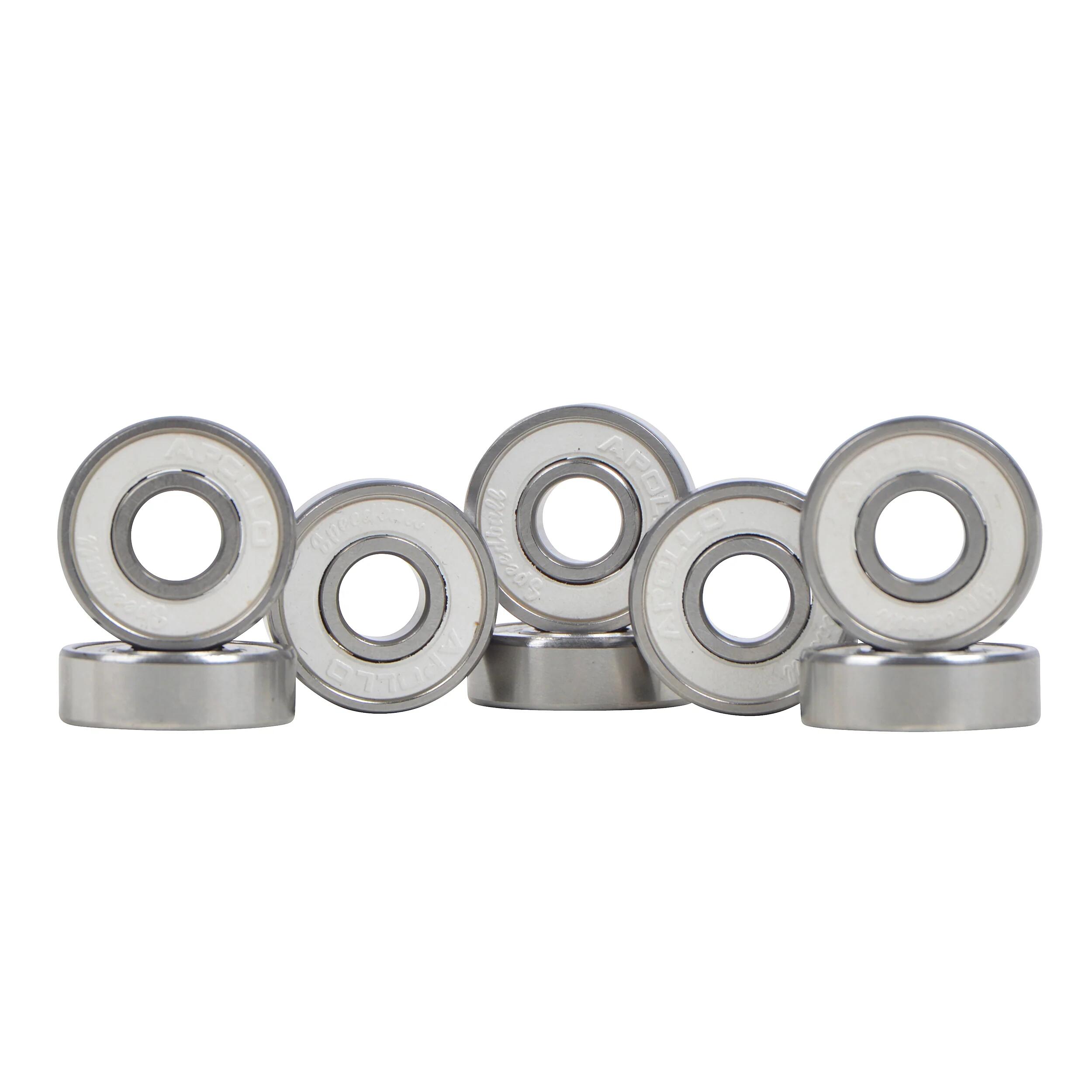 Roulements ABEC 7 et 11, 2,1x0,7 cm pour Longboard, Skate, Scooter
