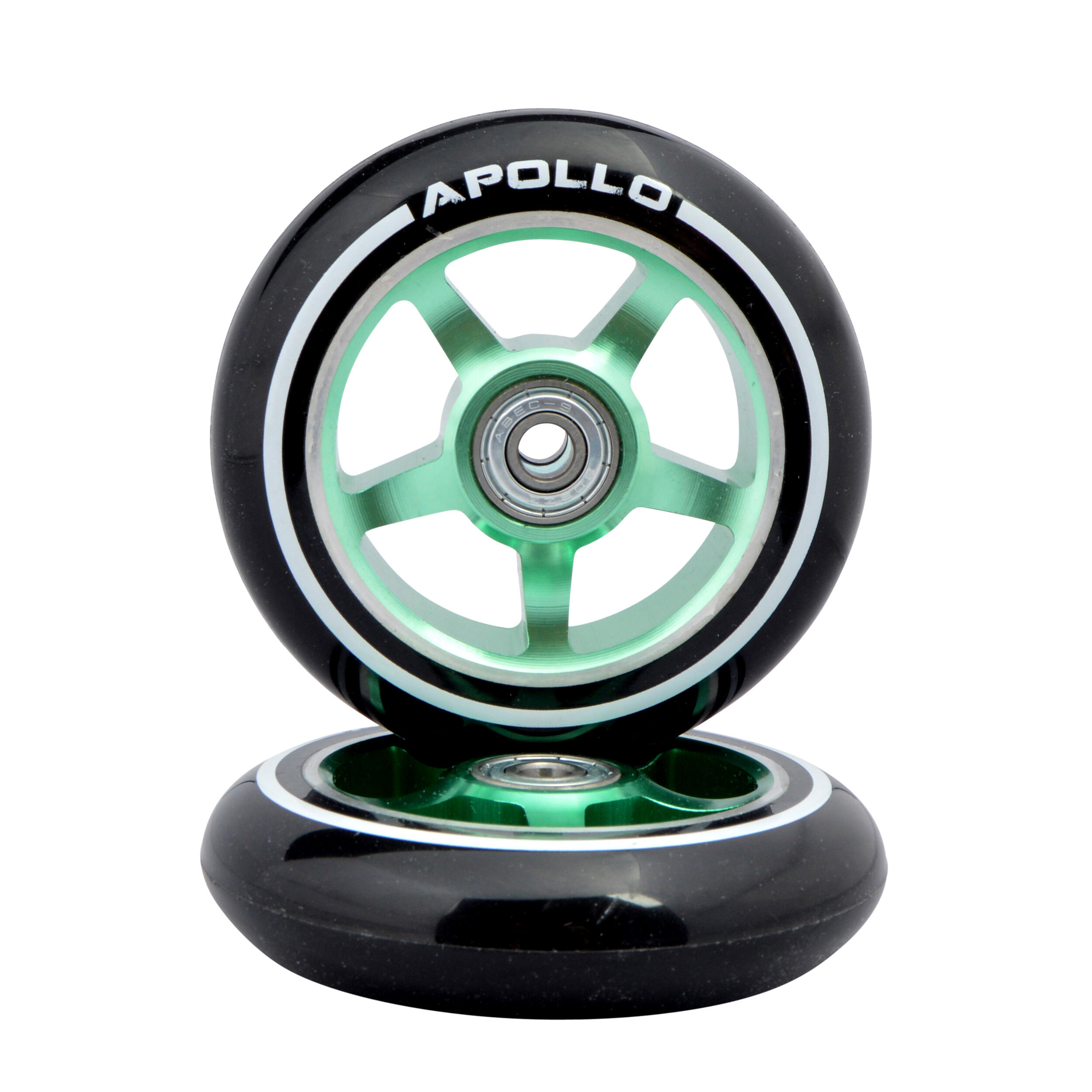 2 Ruote Stunt Scooter 110mm 88A Con Cuscinetti ABEC-9 – Ricambio Universale Con Anima In Alluminio, Colore Blu