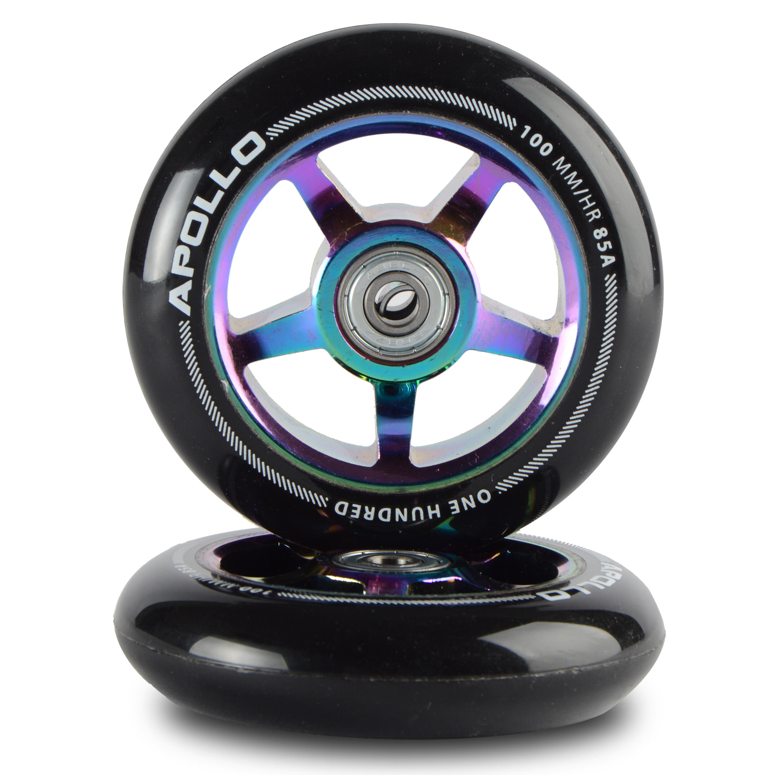 APOLLO Stunt Scooter reservewielenset Pro Wheels - ABEC9 kogellagers, voor stuntstep