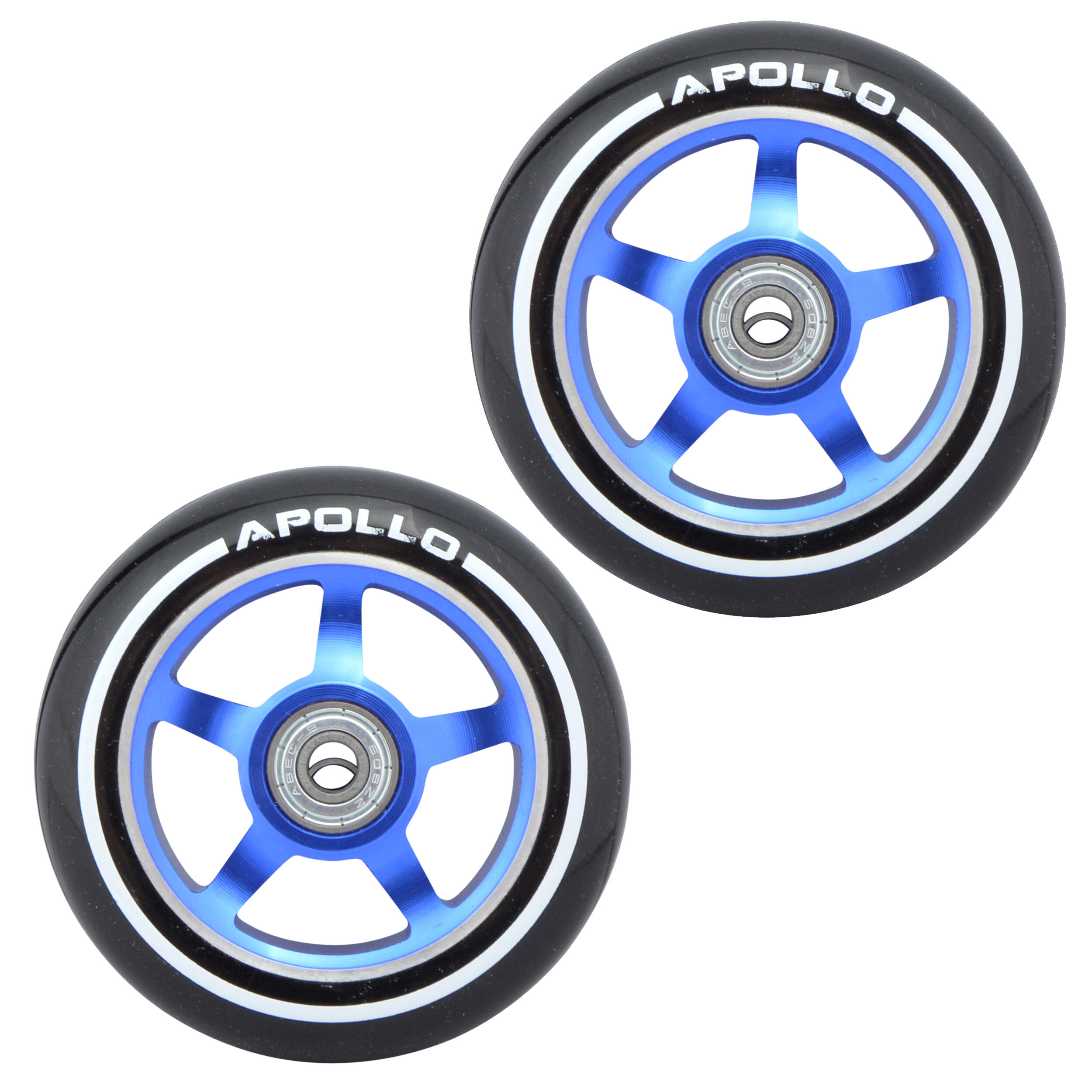 Stunt Scooter reservewielenset Pro Wheels - ABEC9 kogellagers, voor stuntstep 4/5
