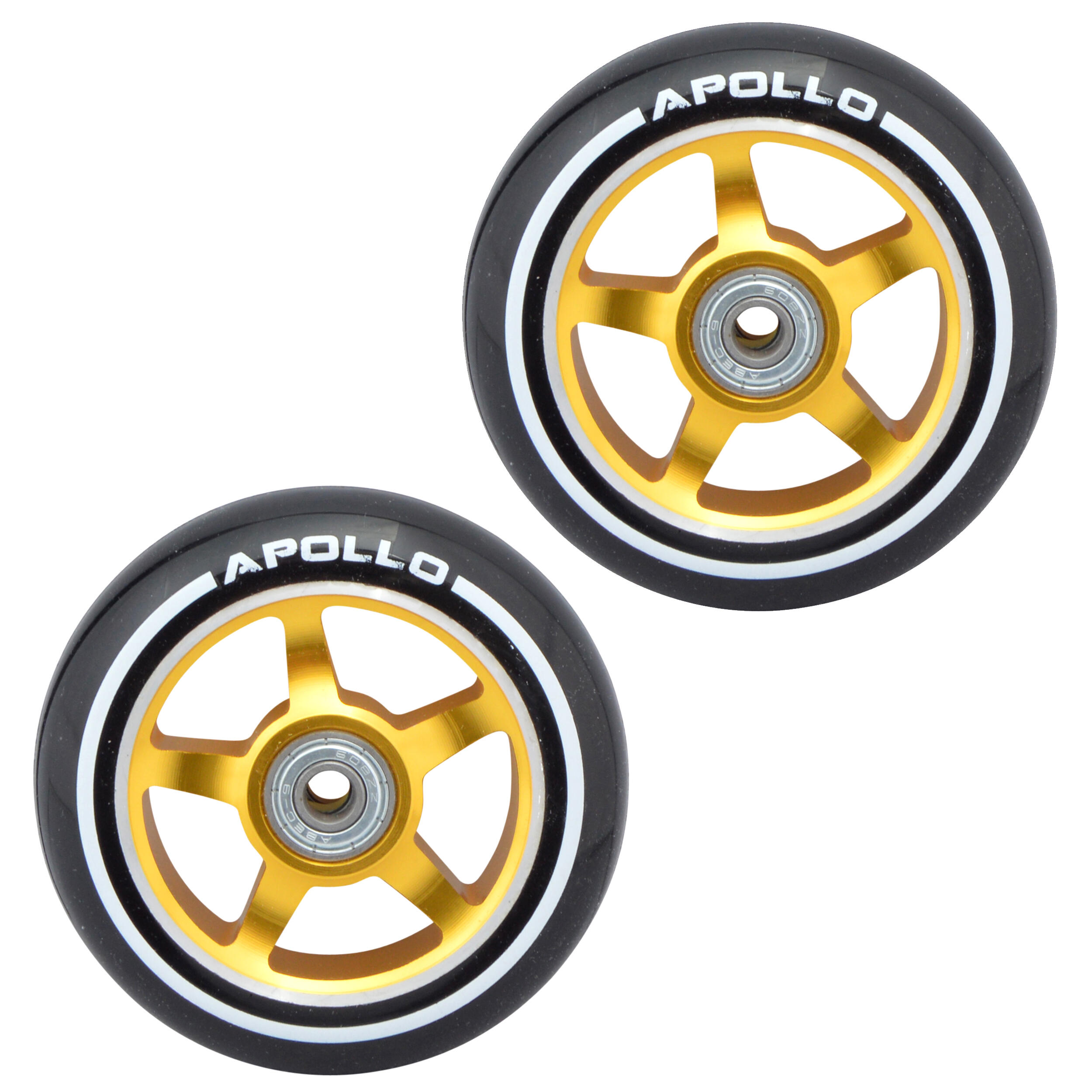 Stunt Scooter reservewielenset Pro Wheels - ABEC9 kogellagers, voor stuntstep 4/5
