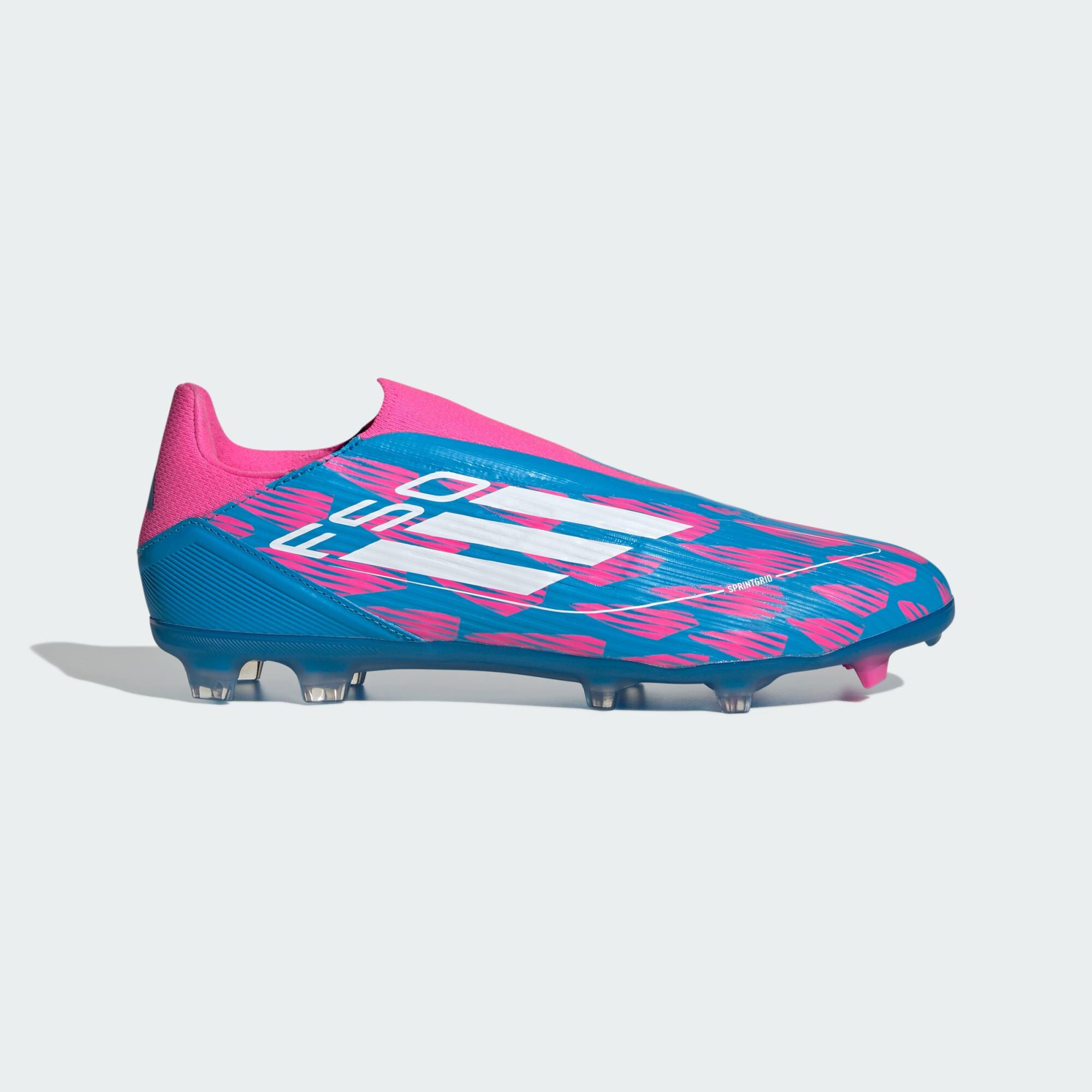 Chaussure F50 League sans lacets terrain souple / multi-surfaces