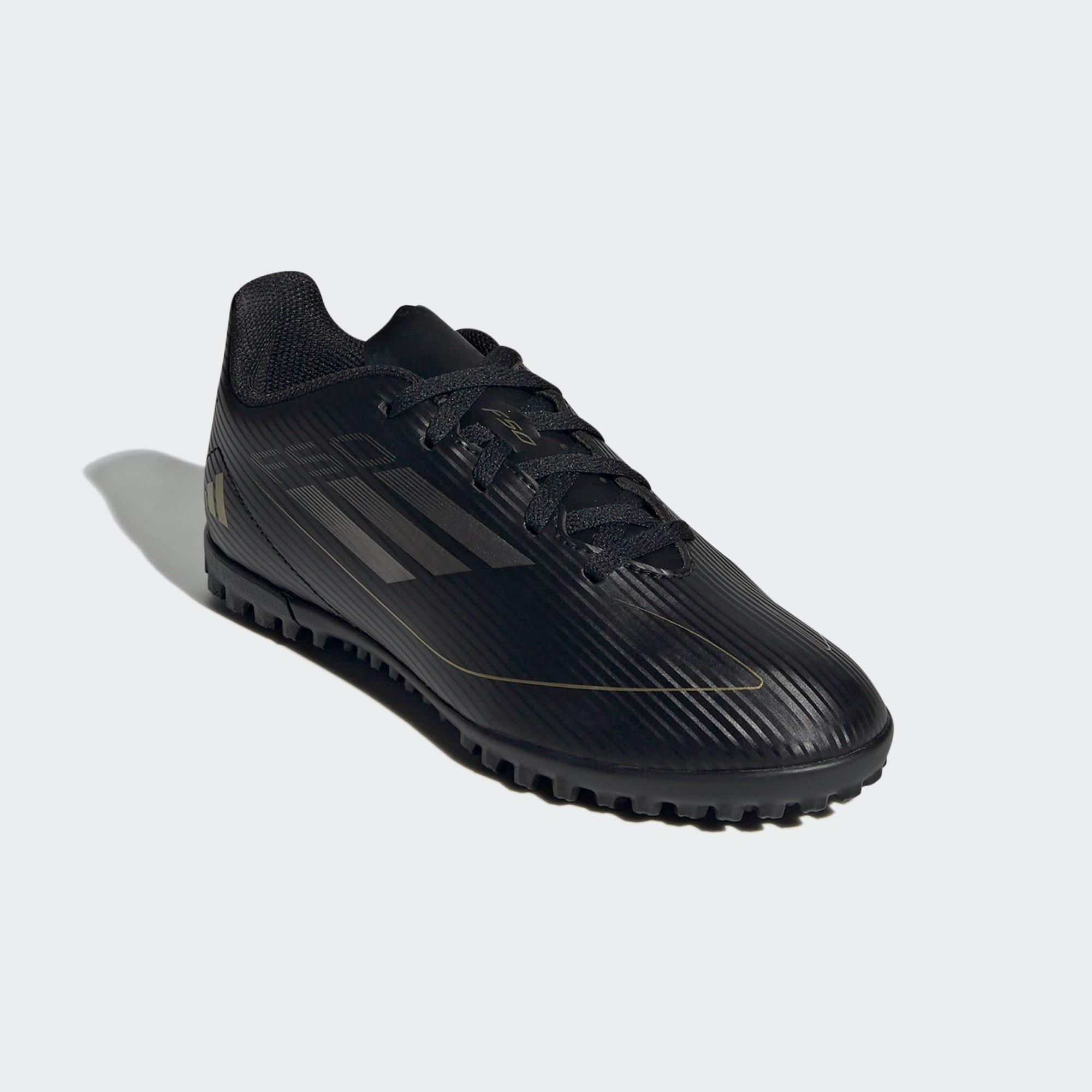 Ghete fotbal Adidas F50 Club TF J negru