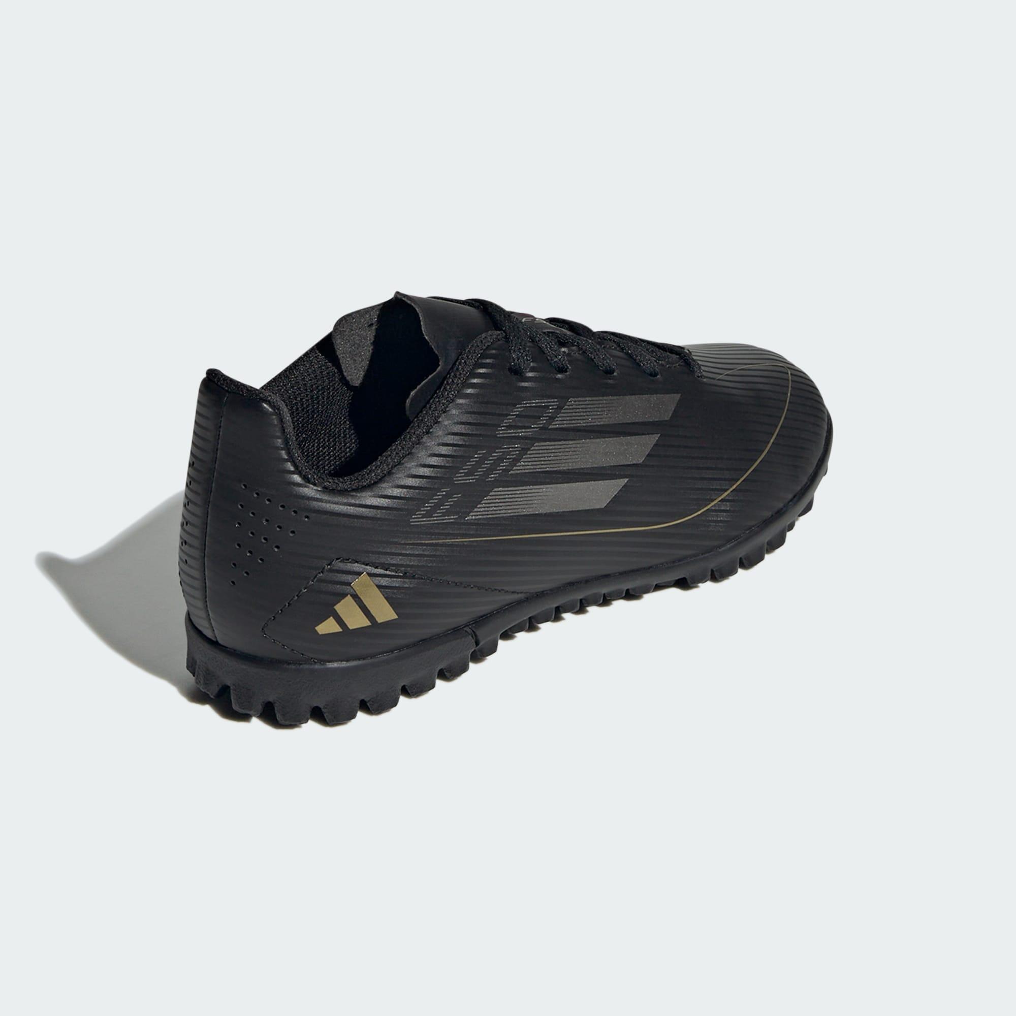 Ghete fotbal Adidas F50 Club TF J negru