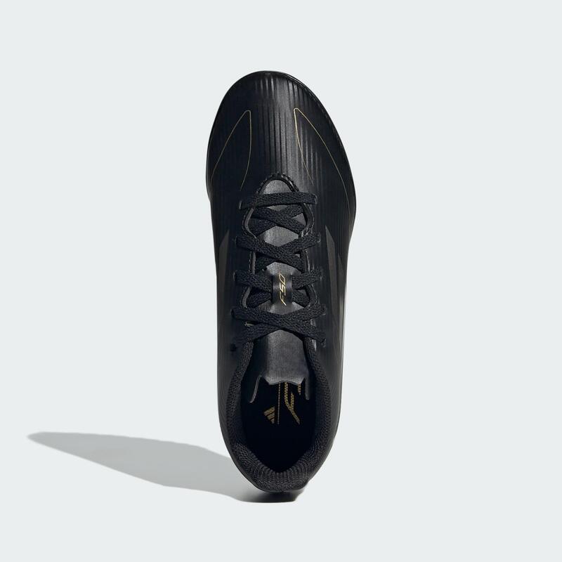 Ghete fotbal Adidas F50 Club TF J negru