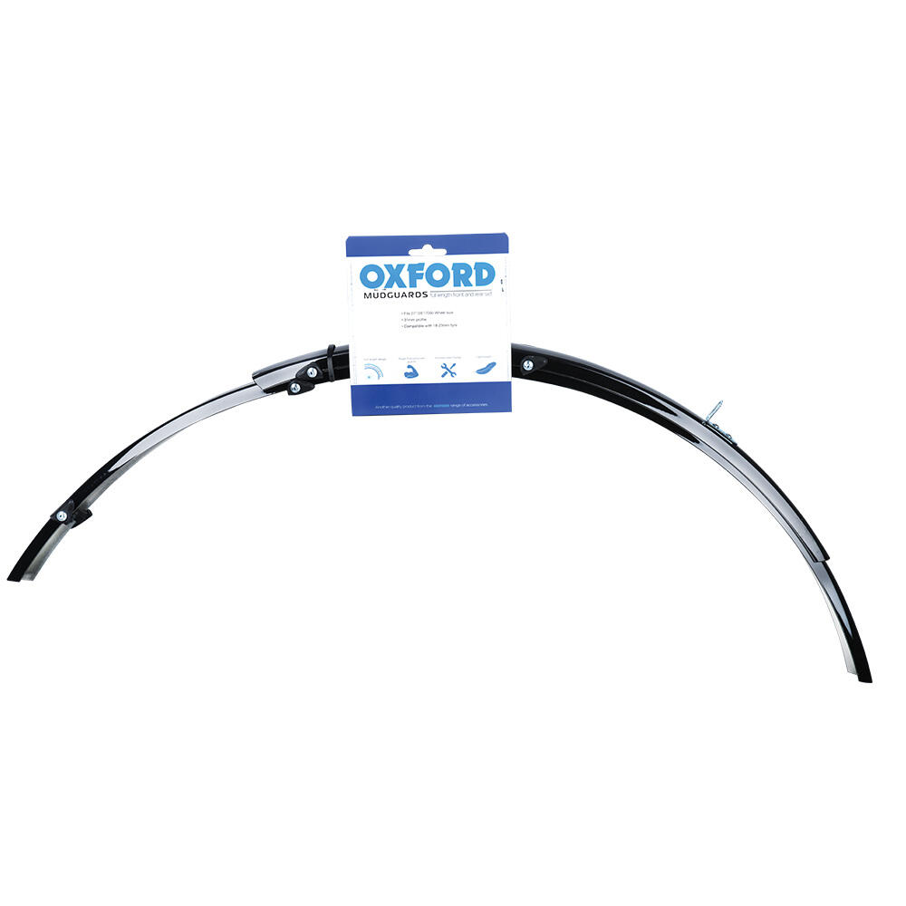 Oxford 700c/27'' Std Narrow 31mm Mudguards Black 2/2