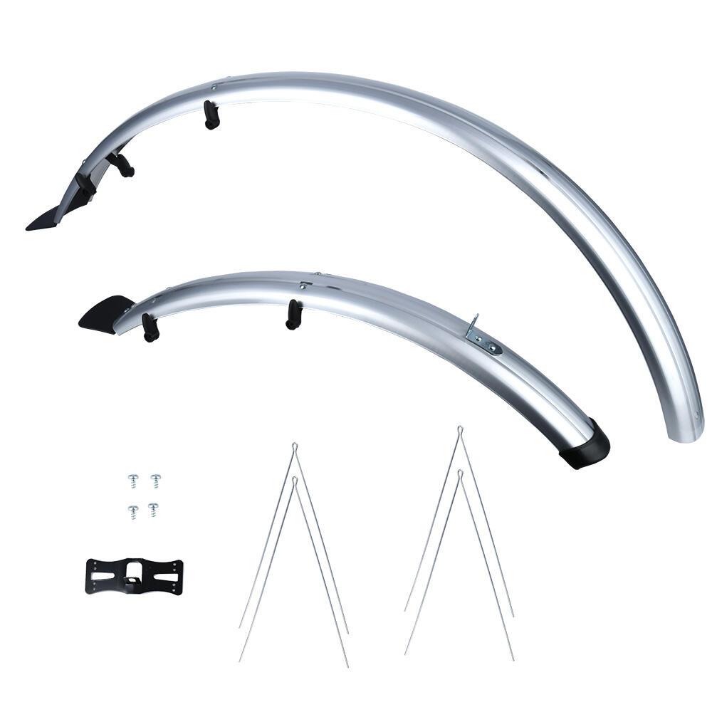 OXFORD Oxford 26 ATB City Type 60mm Mudguards Silver