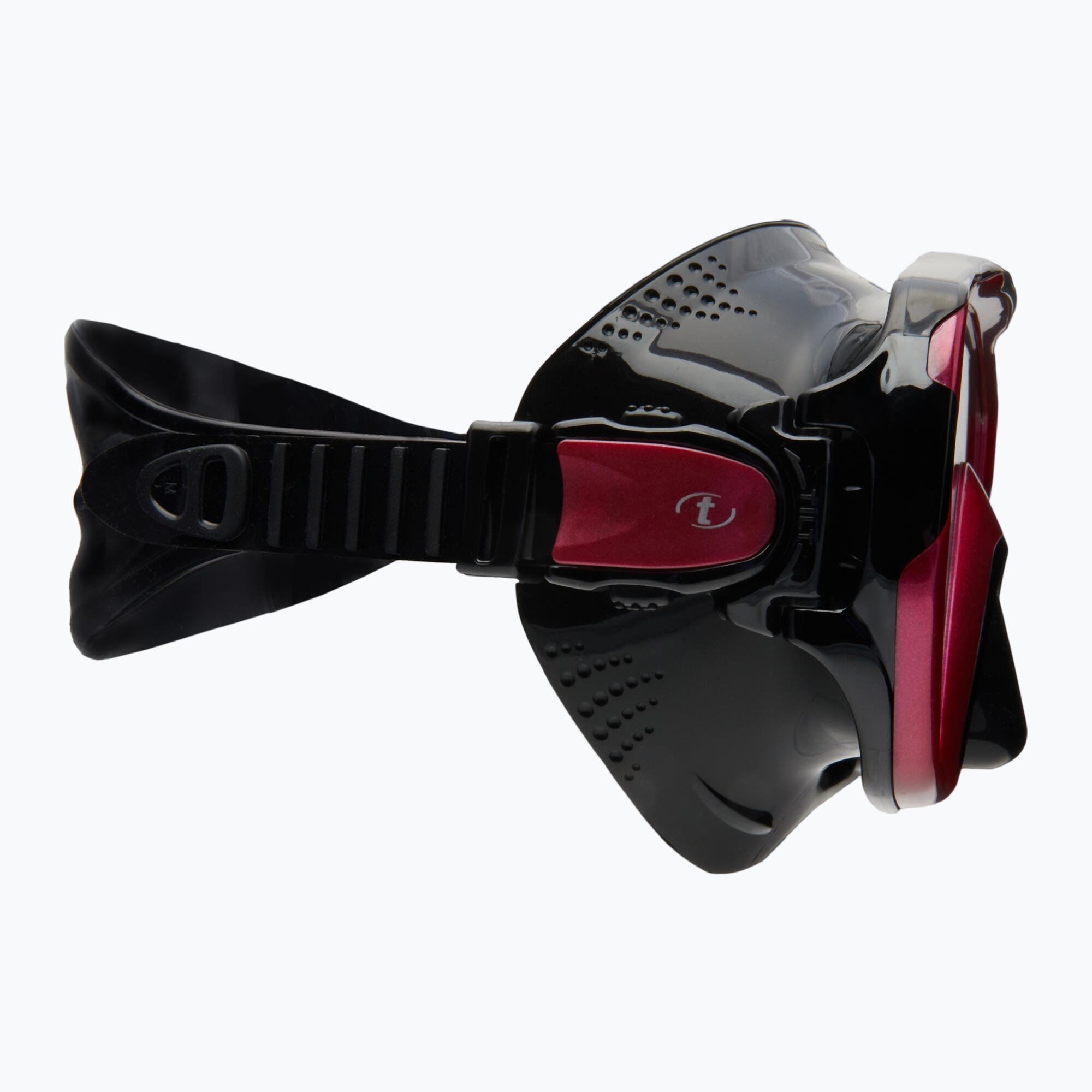 TUSA Maske FREEDOM ELITE schwarz/dunkelrosa 3/7