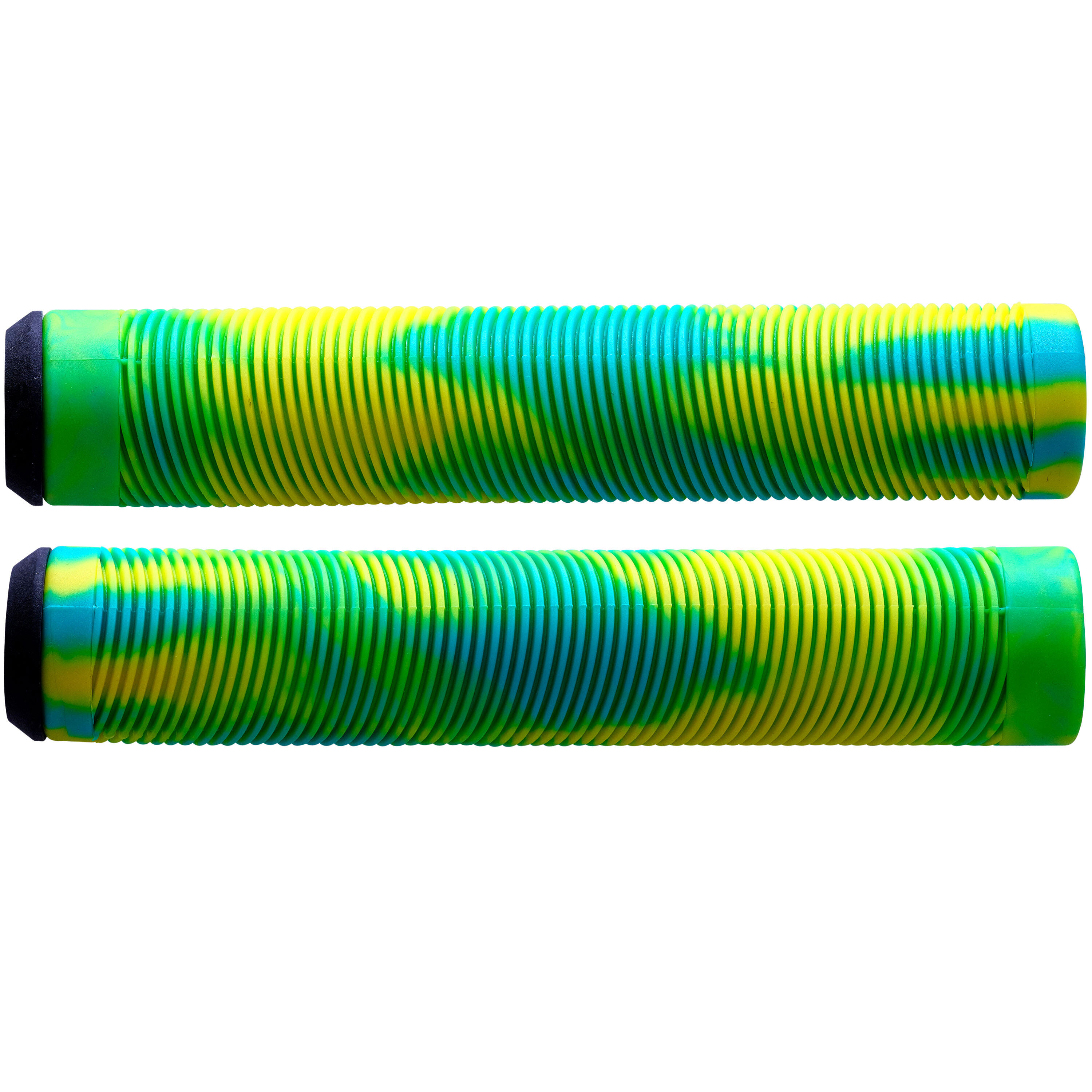 Apollo - Poignées De Guidon Souples Pour Trottinette Stunt - Taille Xl - 16 Cm De Long - Poignée - Vert - Taille Unique - Decathlon
