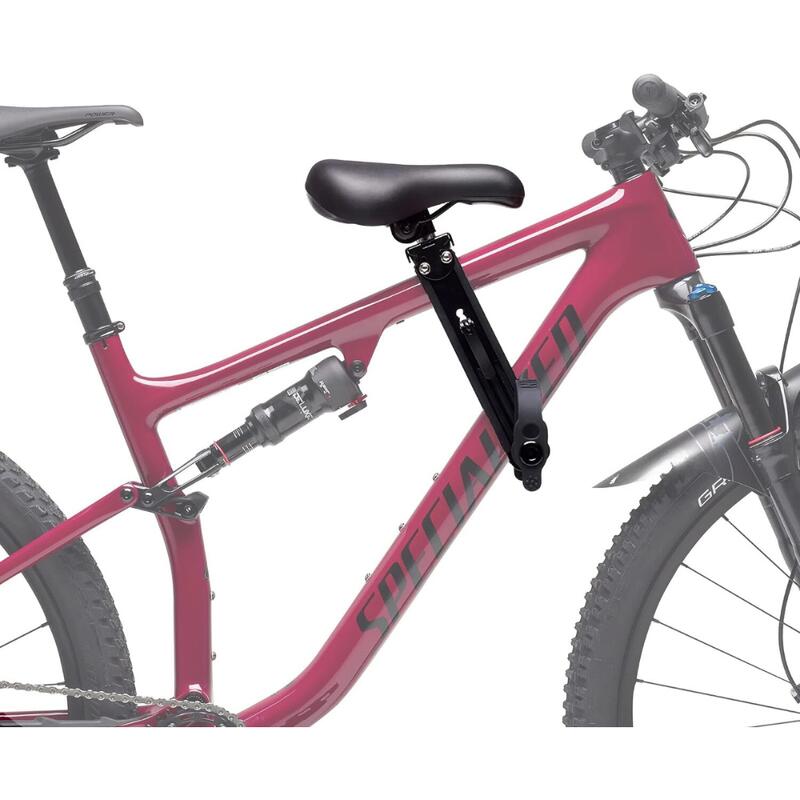 Scaun de bicicleta pentru copii cu ghidon kids ride, combo din sa si maner