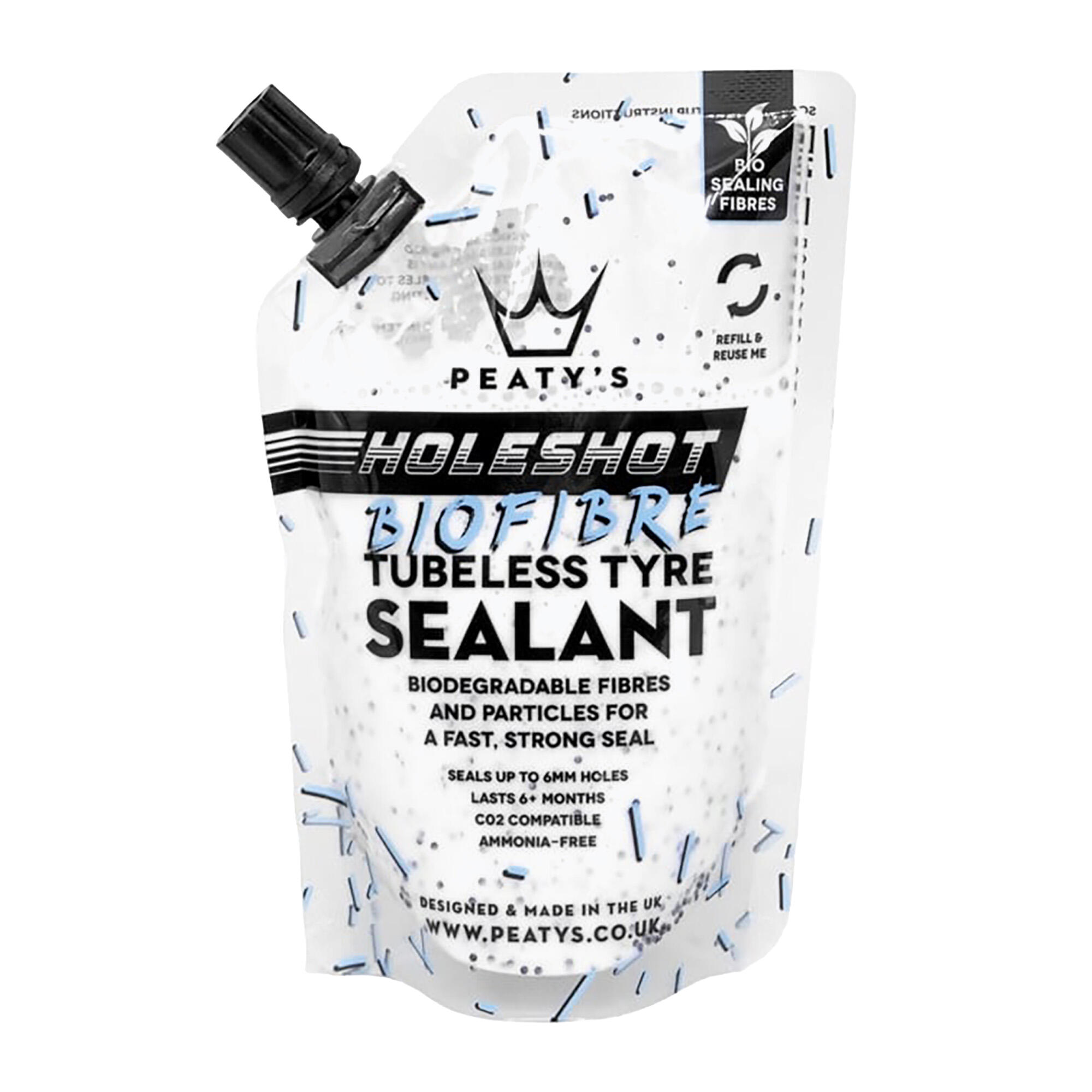 Uszczelniacz do opon Peaty's Holeshot Tubeless 120 ml