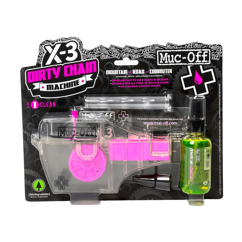 Muc-Off X-3 Dirty Chain Maschine - BLACK