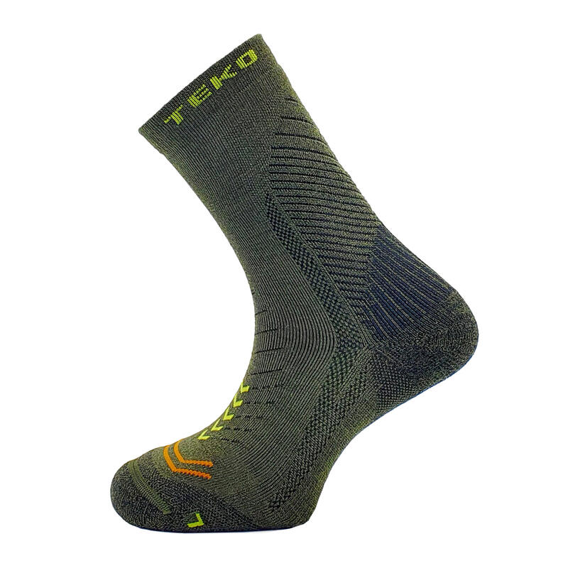 Calcetines de trekking TEKO Ecohike Discovery Light Half Cushion 2.0