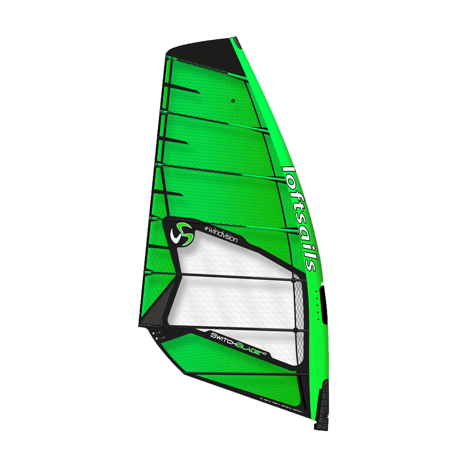 Loftsails - Voile De Planche À Voile Loftsails 2022 Switchblade - Voile - Vert - Decathlon
