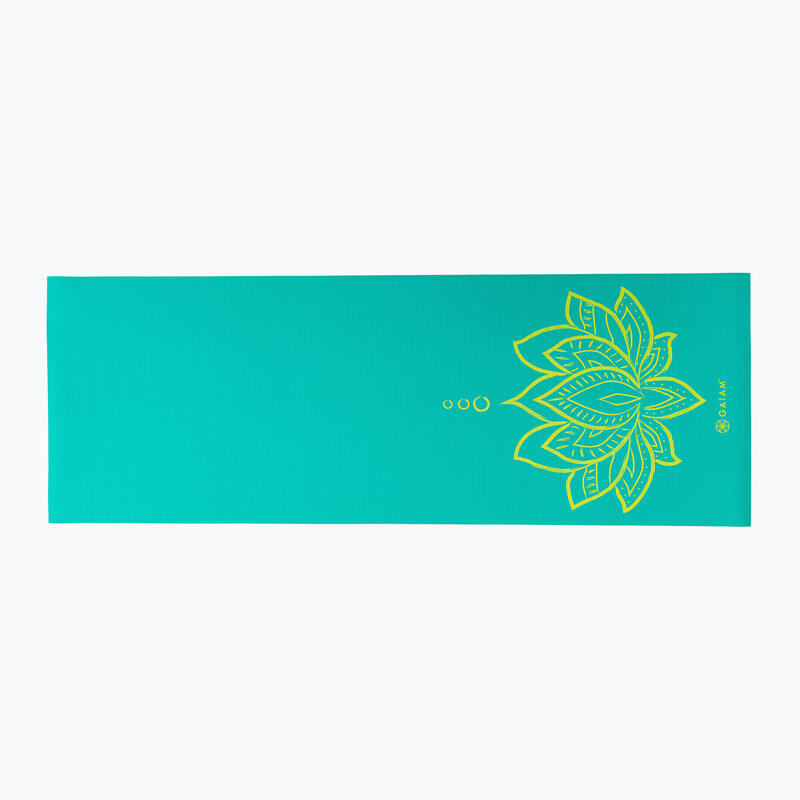 Covoraș de yoga Gaiam Turquoise Lotus