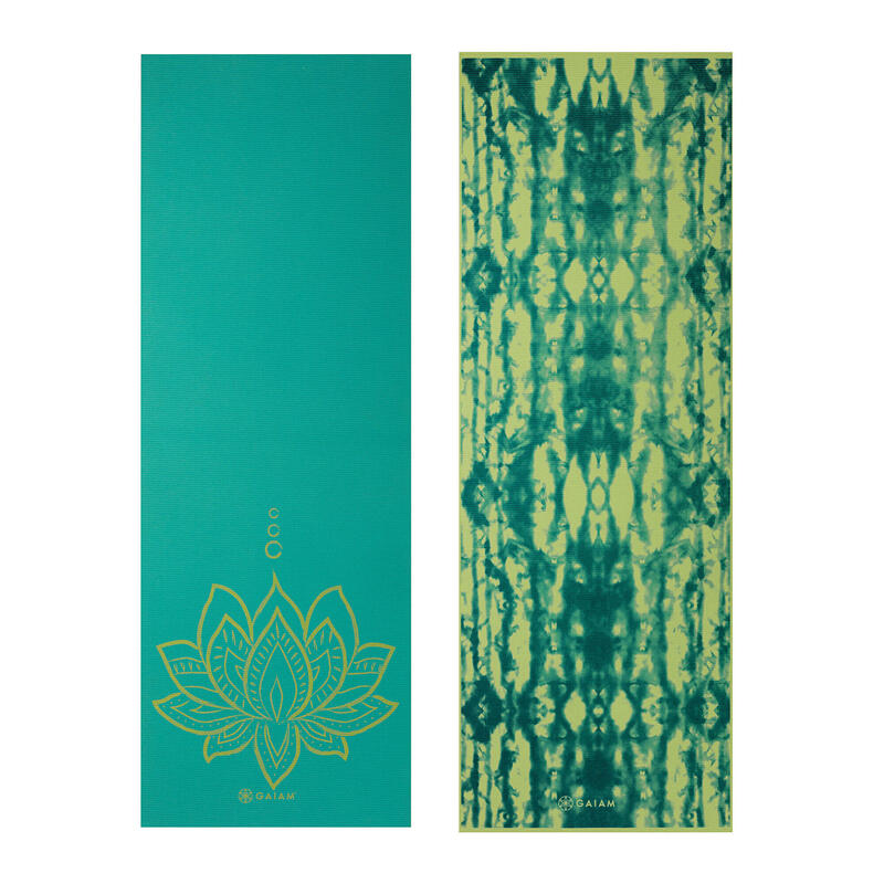 Covoraș de yoga Gaiam Turquoise Lotus