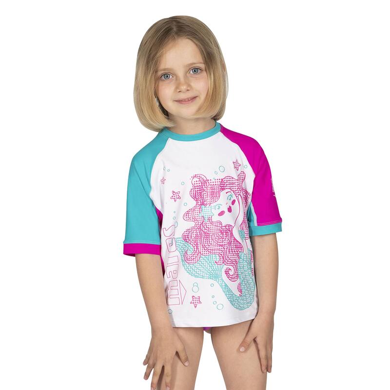 Mares Rashguard Shield Kid camiseta de natación infantil