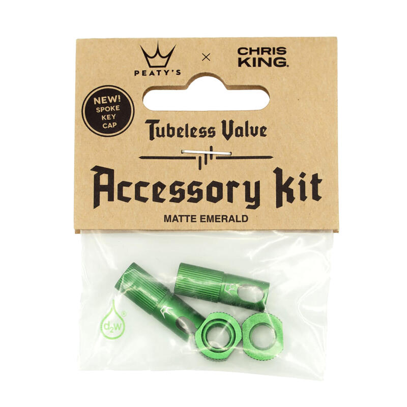 Capacul supapei anvelopei de biciclete Peaty's X Chris King Mk2 Tubeless Valves