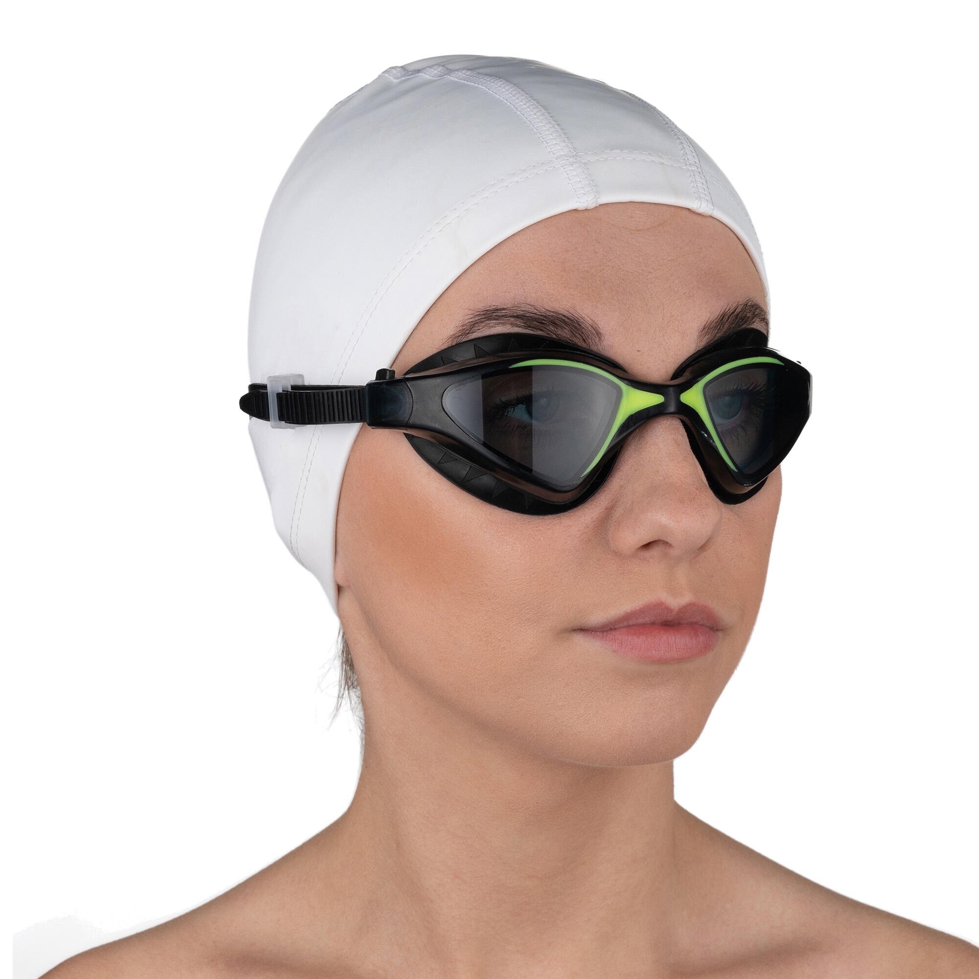 Aqua Speed - Lunettes De Natation Aqua-speed Raptor - Lunettes De Natation - Noir|vert - Taille Unique - Decathlon