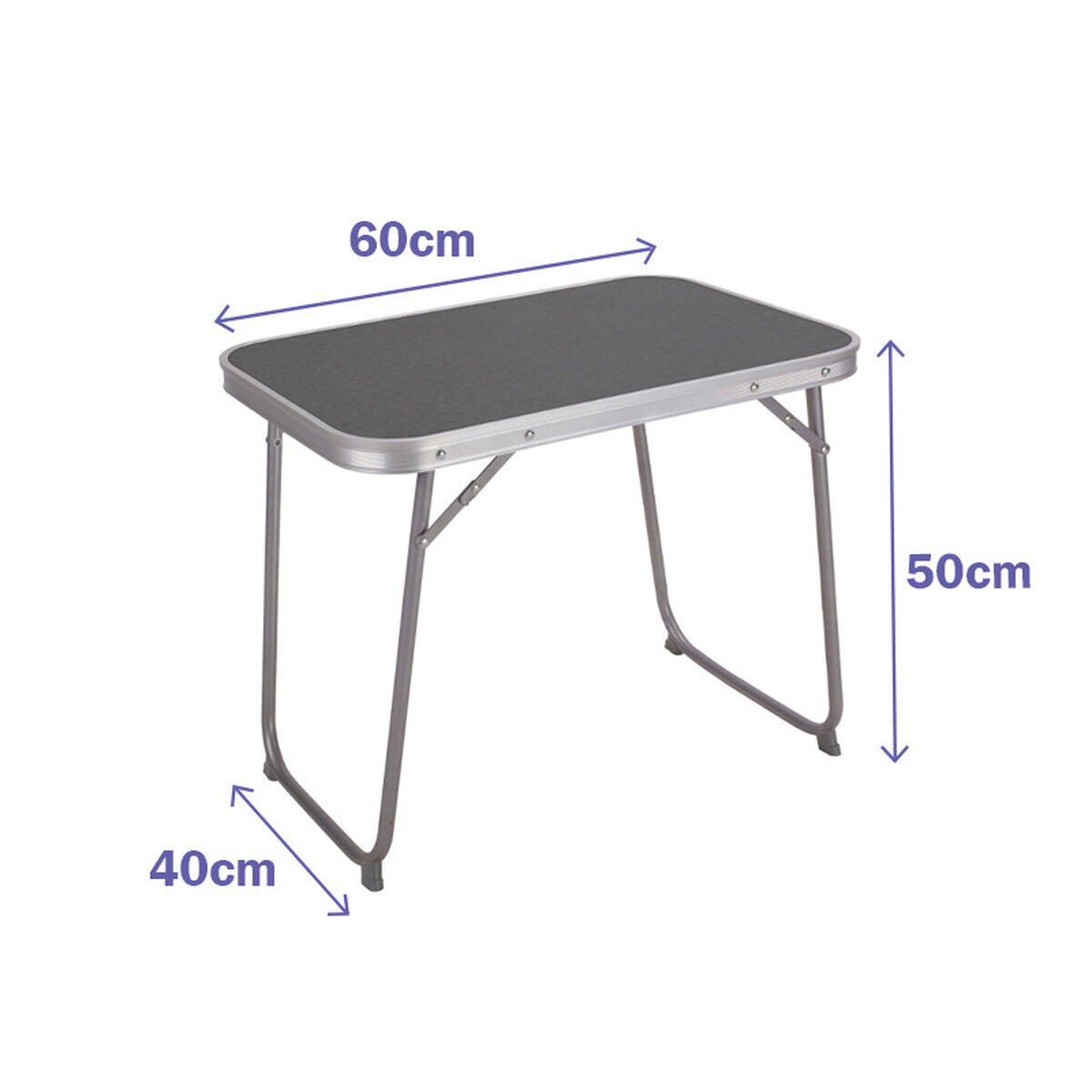 Table Piable Marbueno Marron 4/6