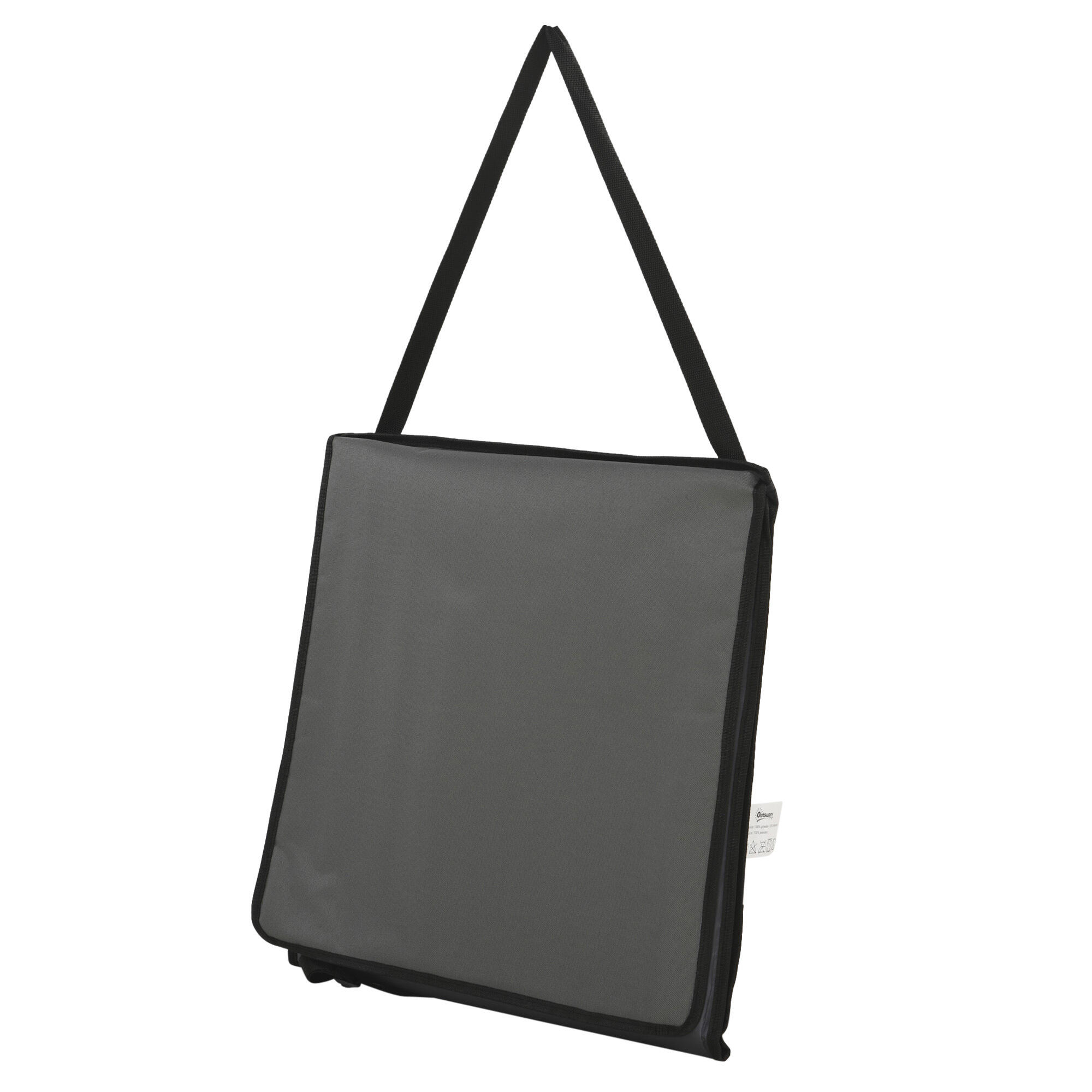 Conjunto de 2 esterillas de playa Outsunny 142x51x40 cm gris_84G-160V00GY 4/7