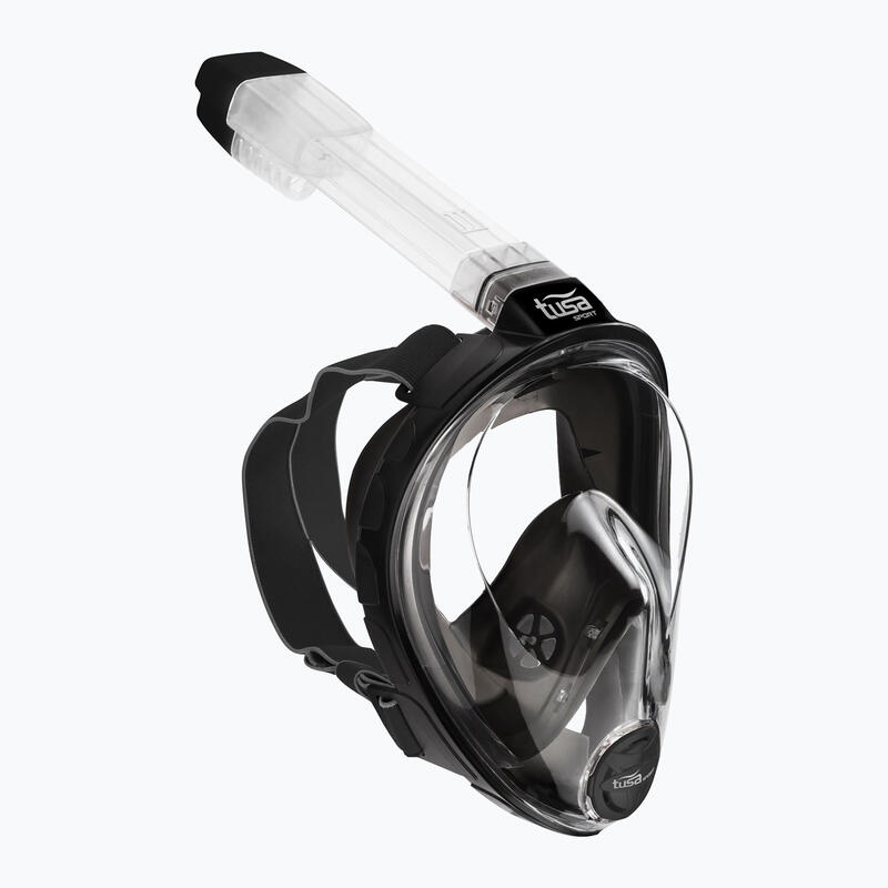 TUSA Sportvol Gezichtsmasker zwart UM8001 L