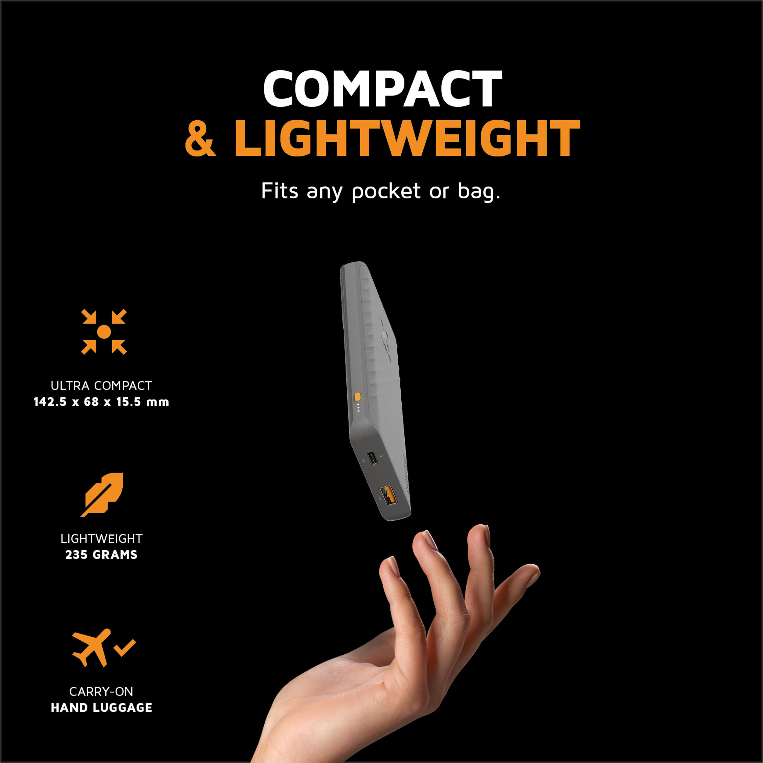 Xtorm Supercharge Batterie externe 10000 mah - 20W Charge rapide - Noir 7/7