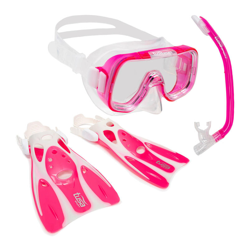 TUSA duikset Masker + Snorkel + Vinnen