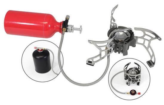 Origin Outdoors Mehrstoffkocher - Flüssiggas und Gas