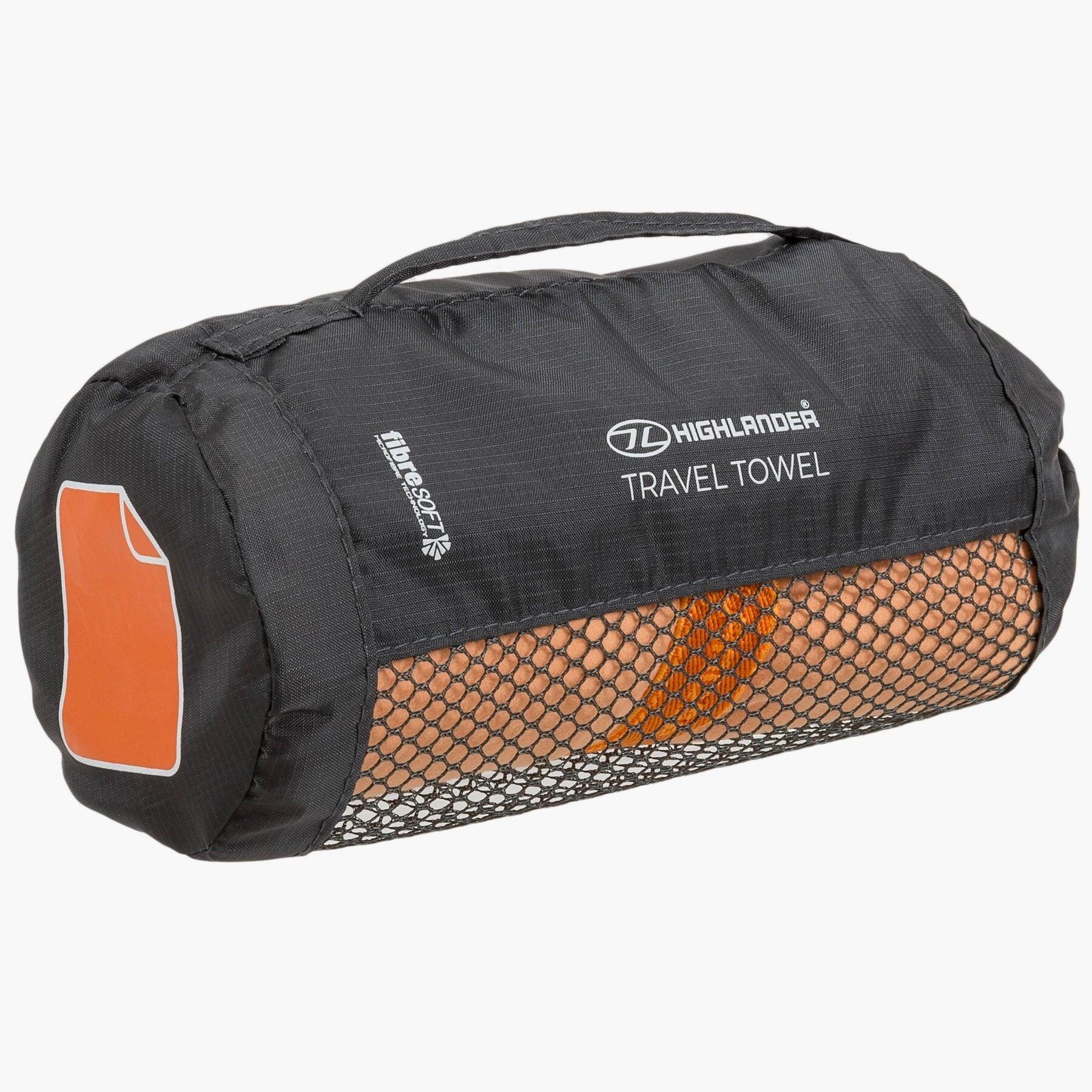 Highlander Medium Fibresoft Towel - Olive 4/5