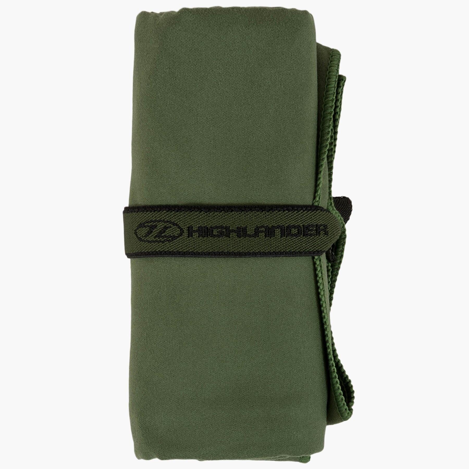 HIGHLANDER Highlander Large Fibresoft Towel - Olive