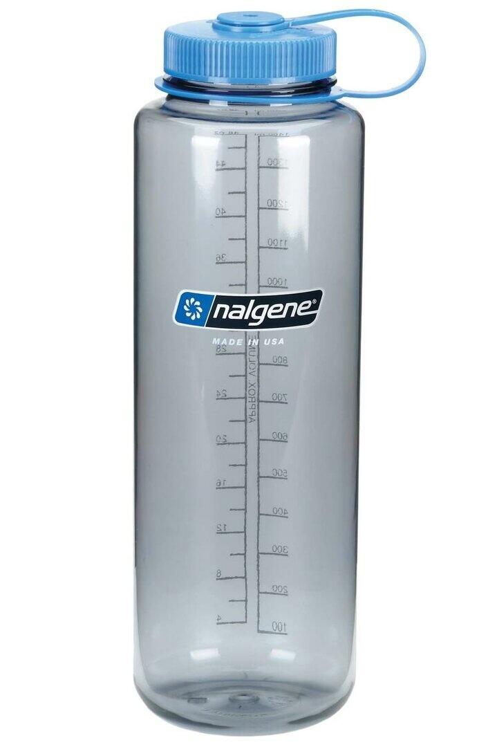 NALGENE Nalgene Original- Wide-Mouth Tritan Sustain Bottle - 1.5L -Grey