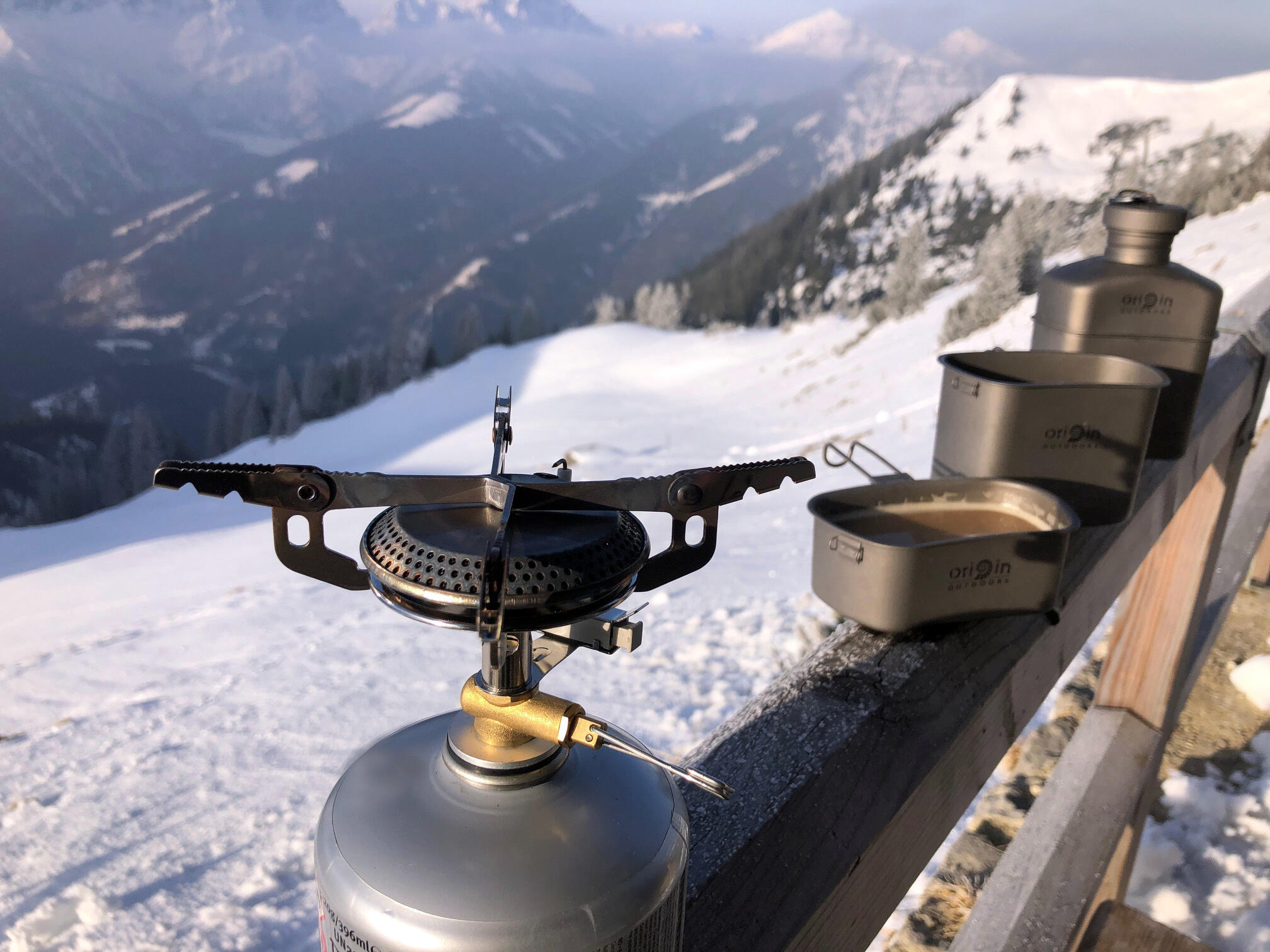 Origin Outdoors Gasbrenner für Gaskartusche - Umfang 4/6