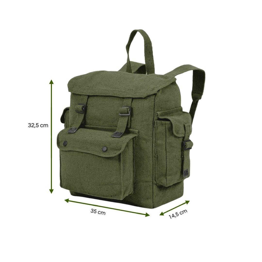 Highlander Web-Rucksack Olivgrün 2/6