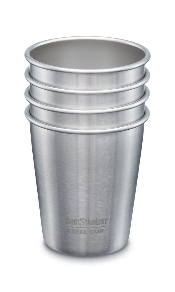 KLEAN KANTEEN Klean Kanteen 296ml Cups (4-Pack) Brushed Stainless
