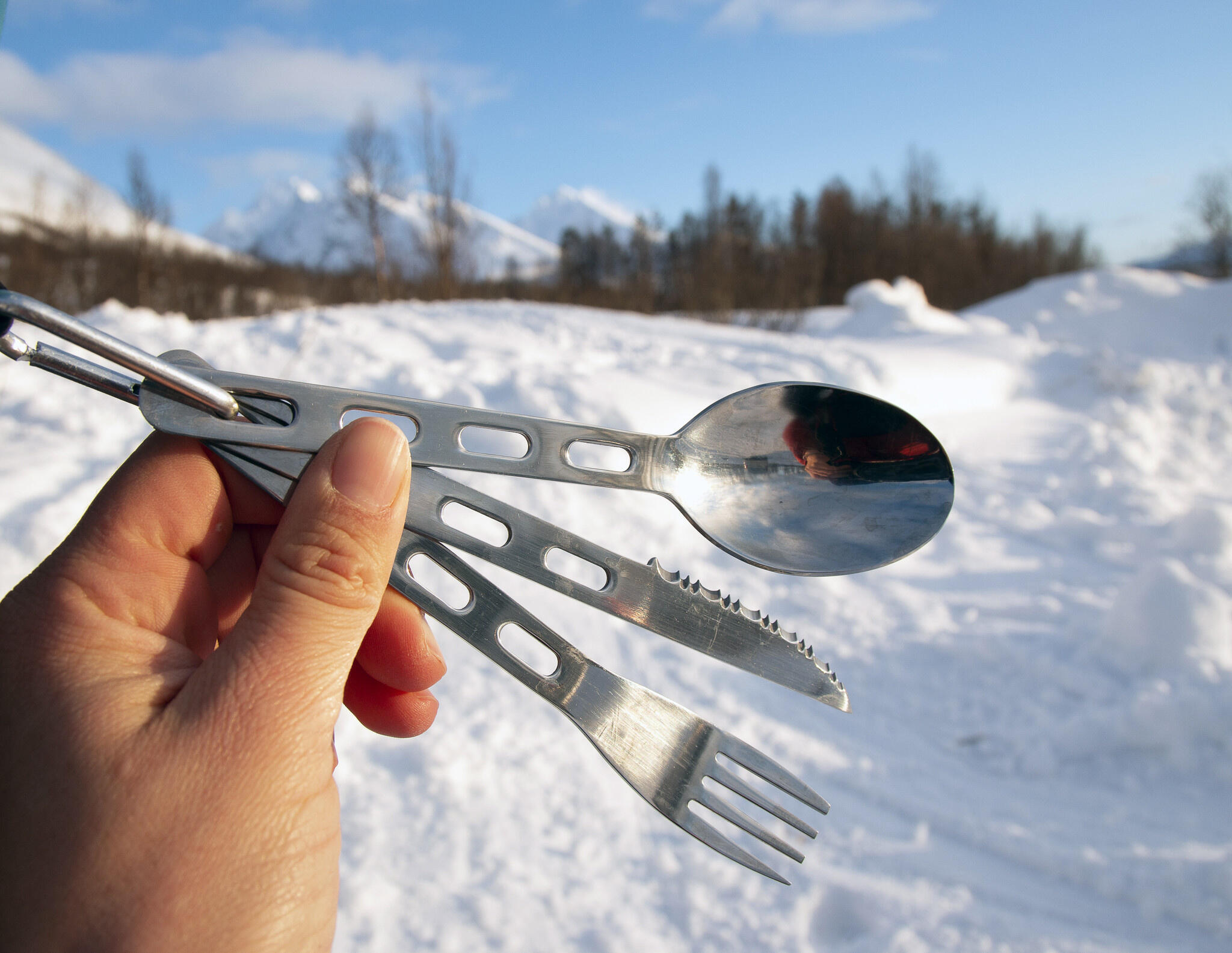 Origin Outdoors Besteckset aus Edelstahl - BackCountry 2/6