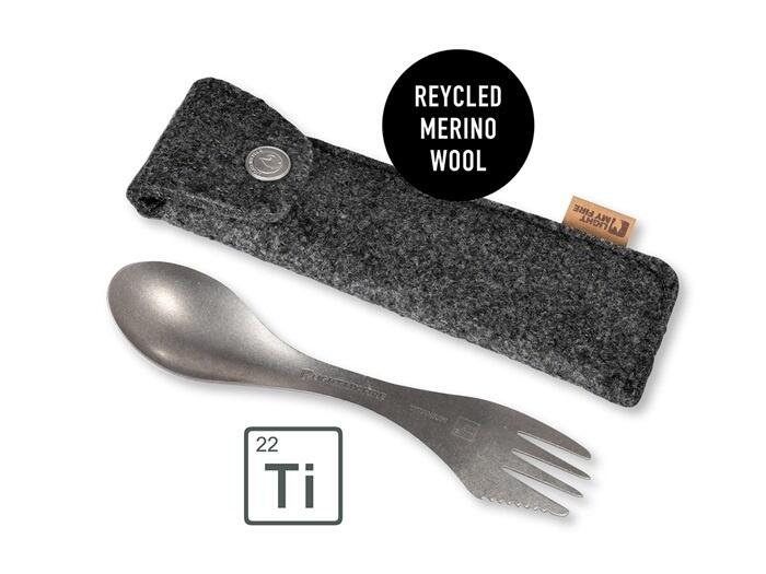 LIGHT MY FIRE Light My Fire Titanium Spork Kit Grey