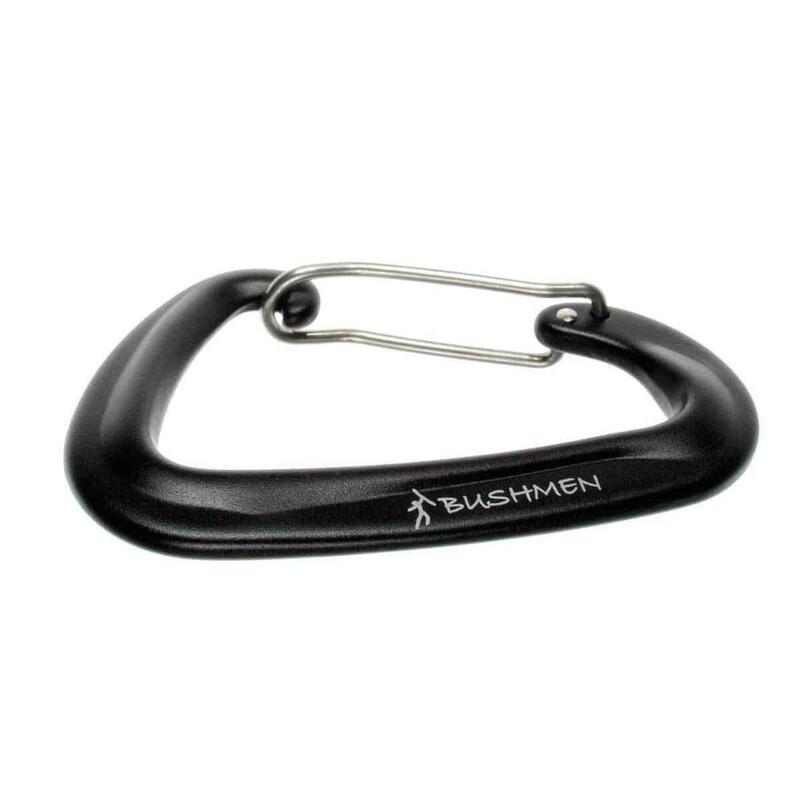 Bushmen Hammock Ultralight Carabiner - Black