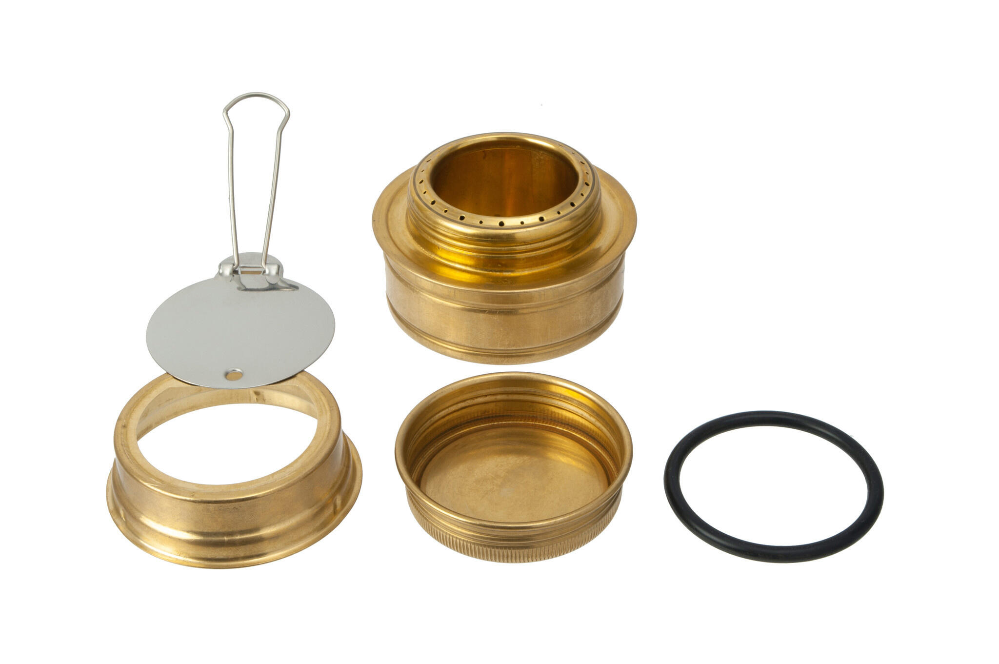 Hornillo de Alcohol Trekking Origin Outdoors Kit Quemador y Soporte Ultraligero 4/6