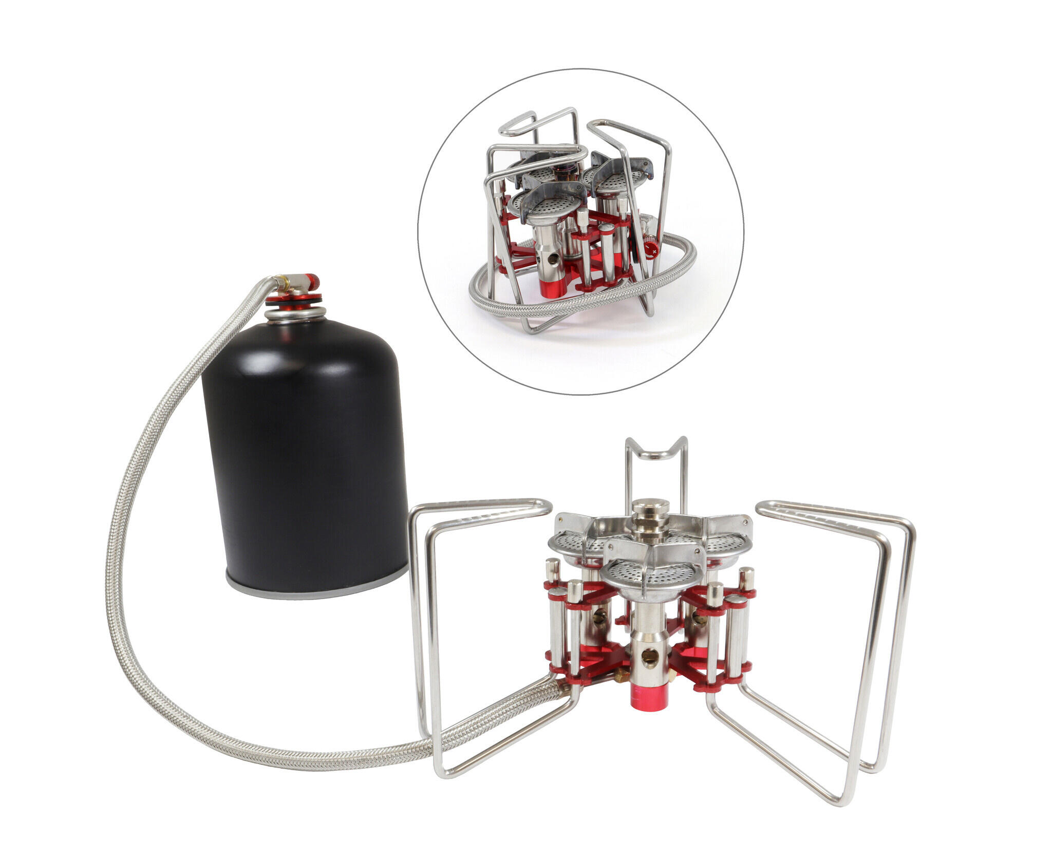 Origin Outdoors Gasbrenner für Gaskartusche -Triple Power 2/7