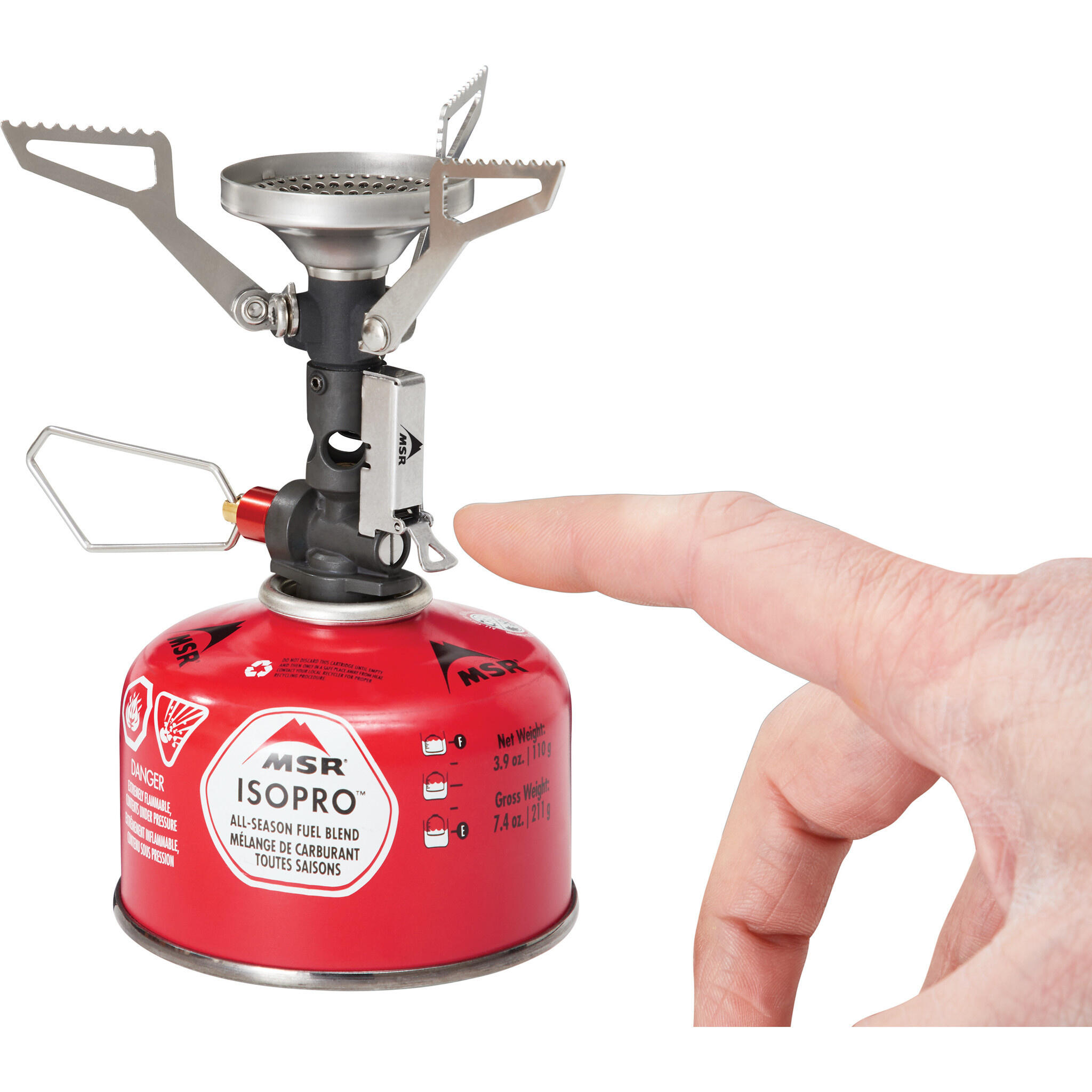 MSR PocketRocket Deluxe Stove Kit 2/6