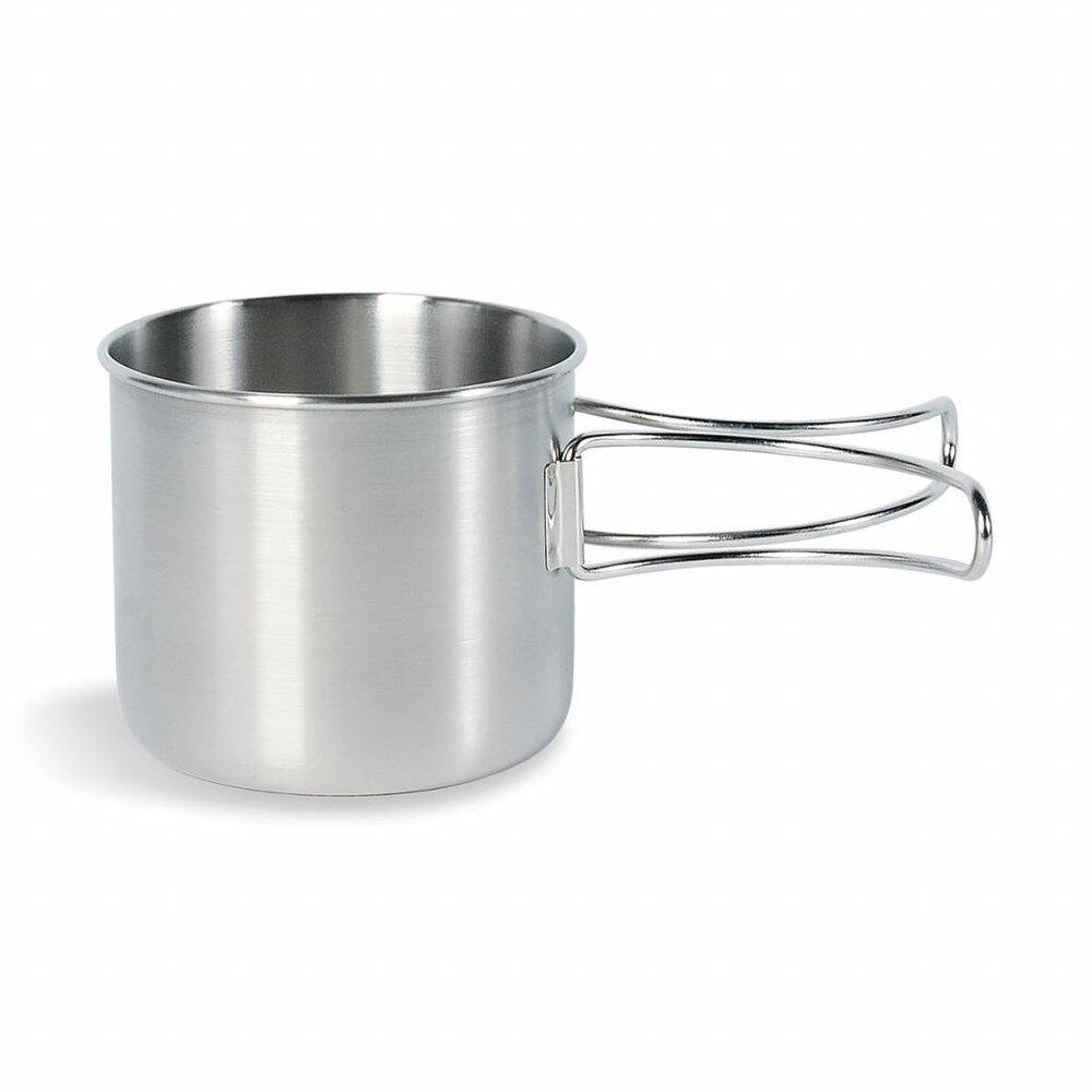 Tatonka - Tatonka Mug En Acier Inoxydable Avec Poignées 500ml - Verre - Gris - 500 Ml - Decathlon